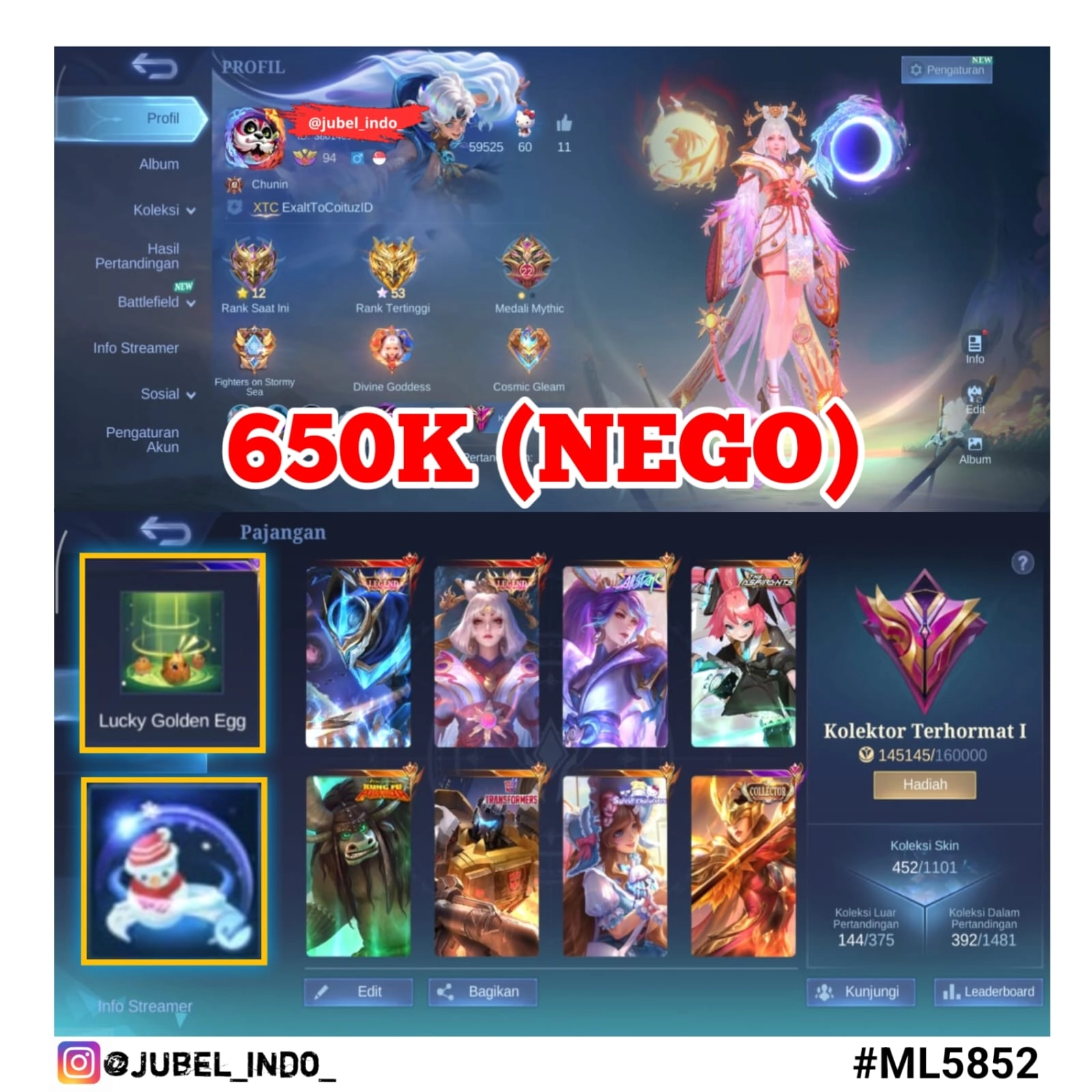 STOK ML #ML5852