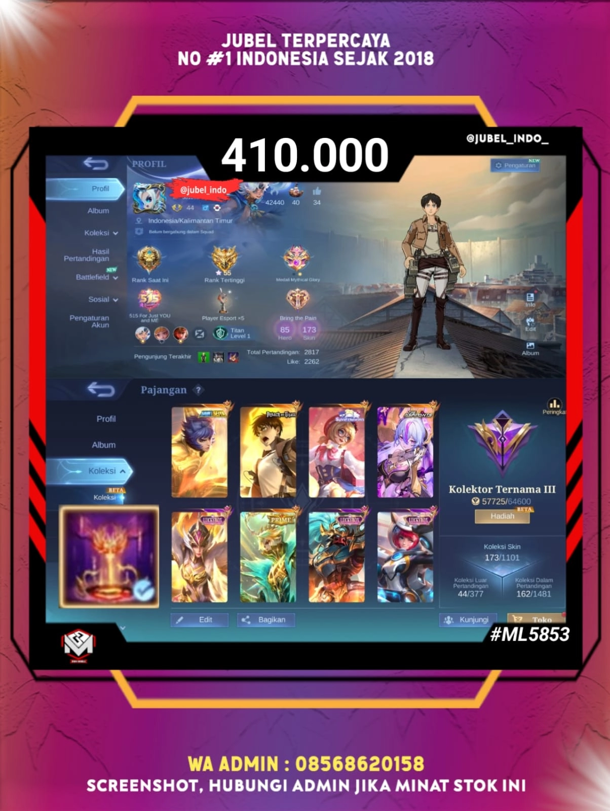 STOK ML #ML5853