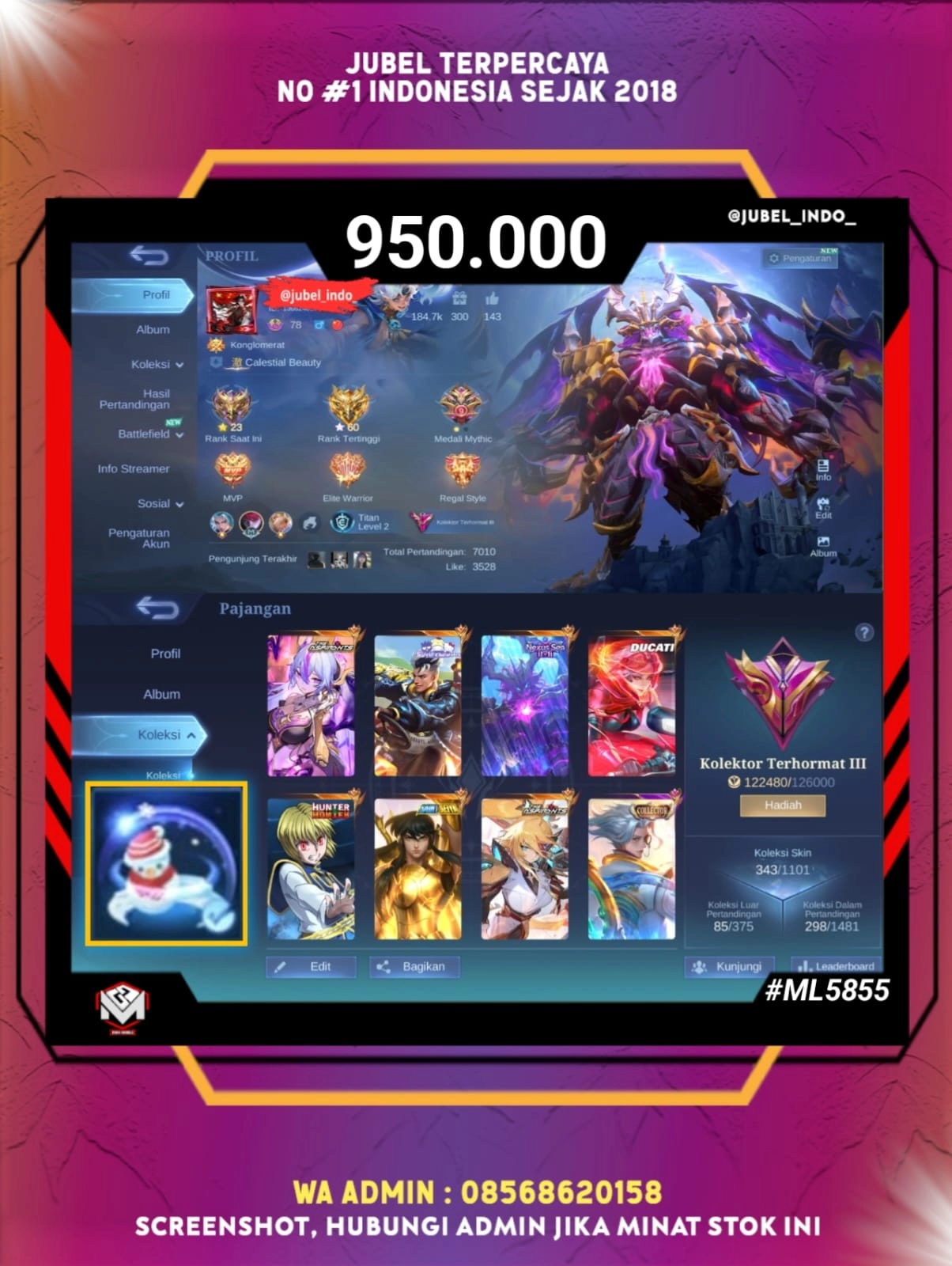 STOK ML #ML5855