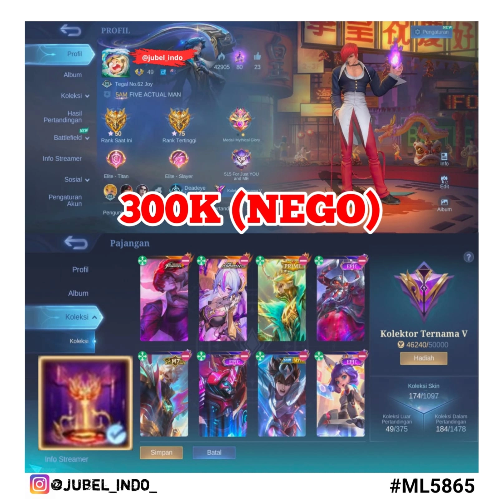 STOK ML #ML5865