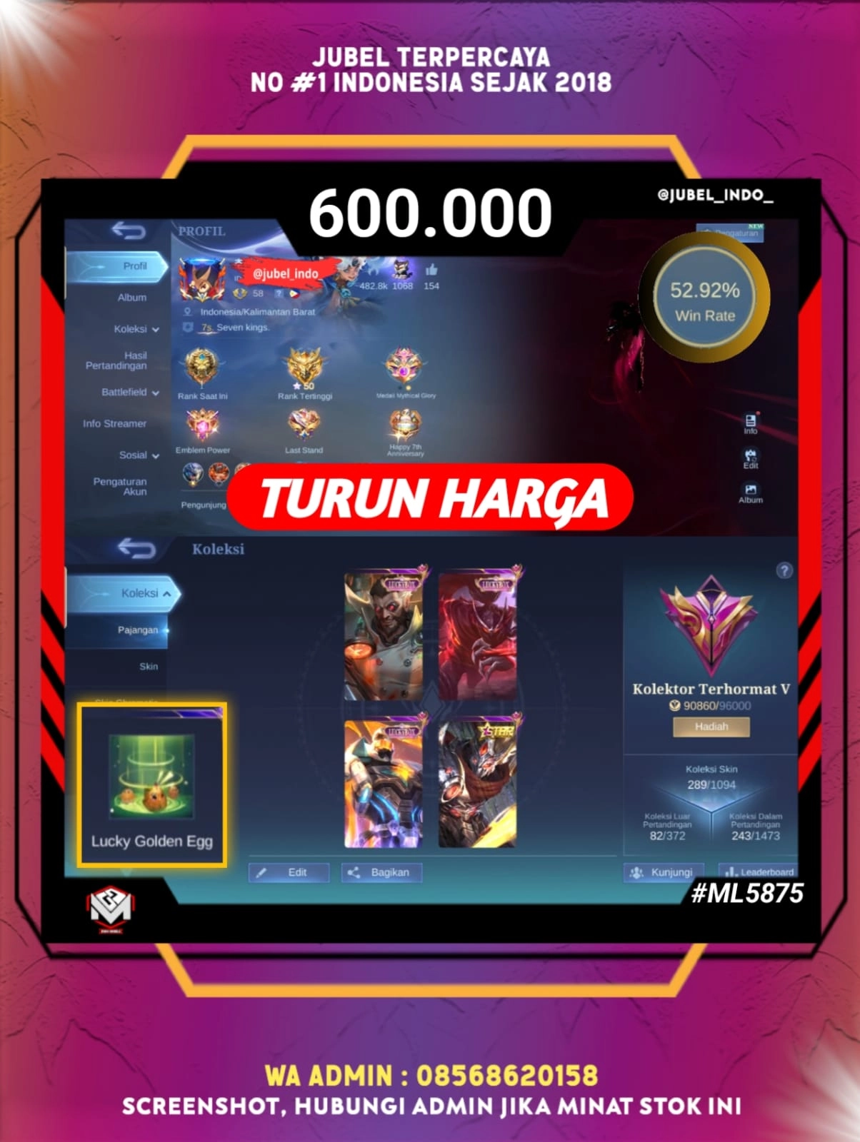 STOK ML #ML5875