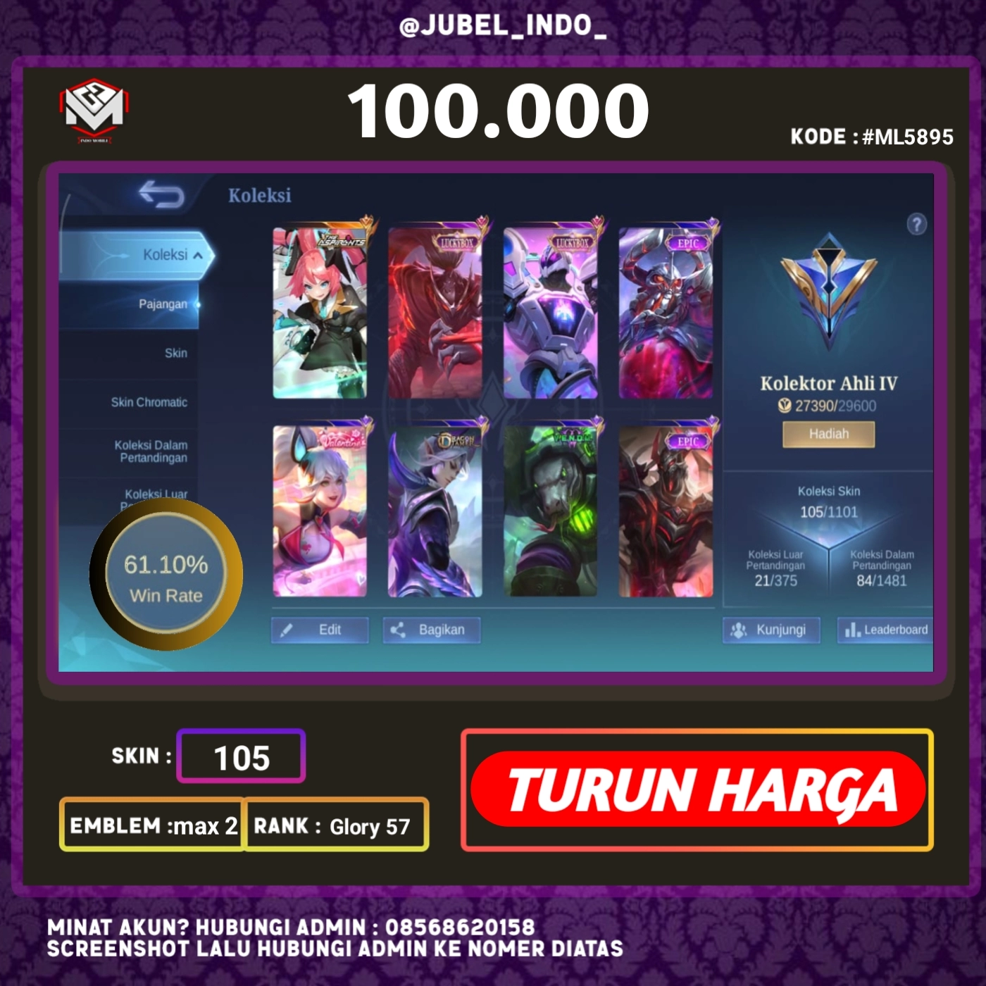 STOK ML #ML5895