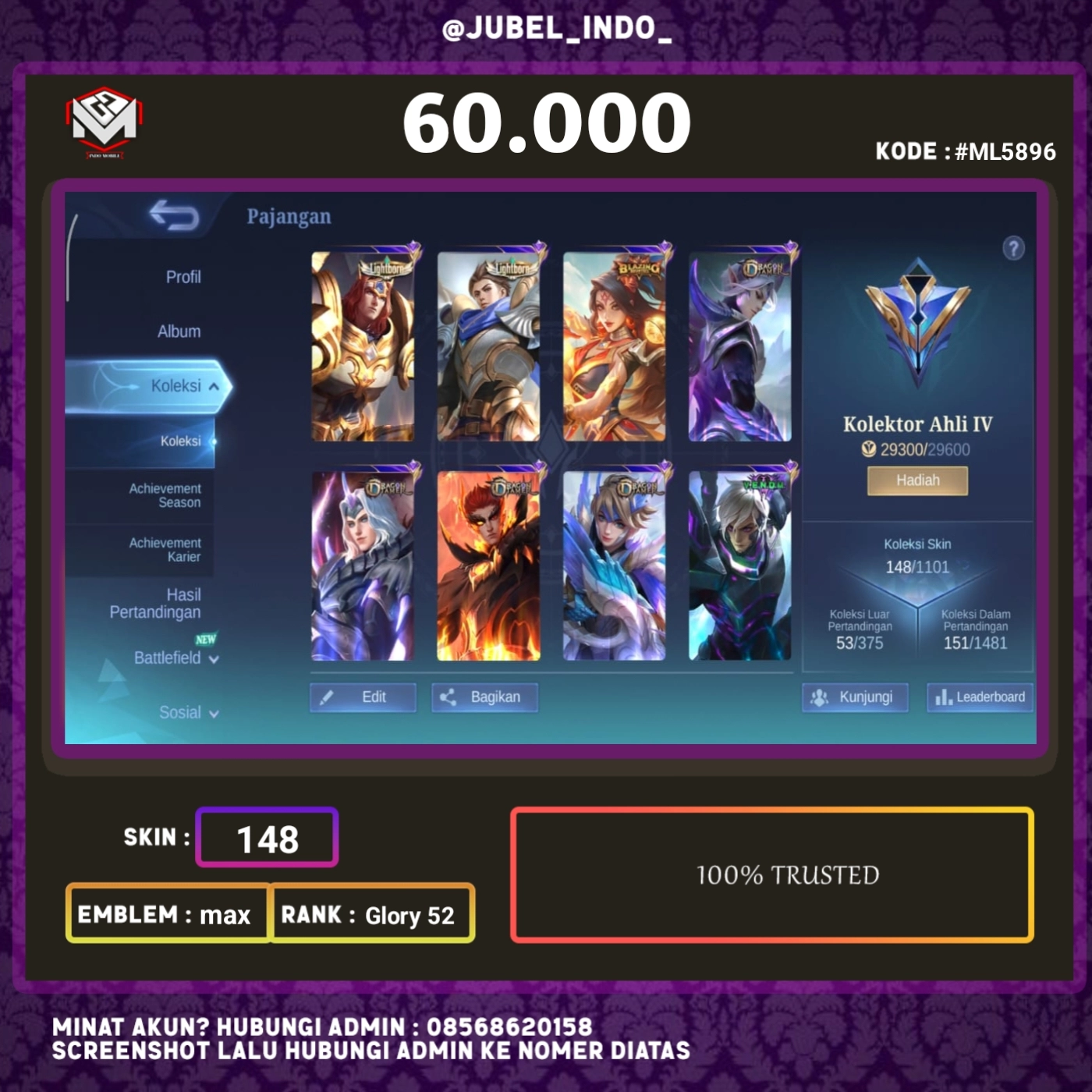 STOK ML #ML5896