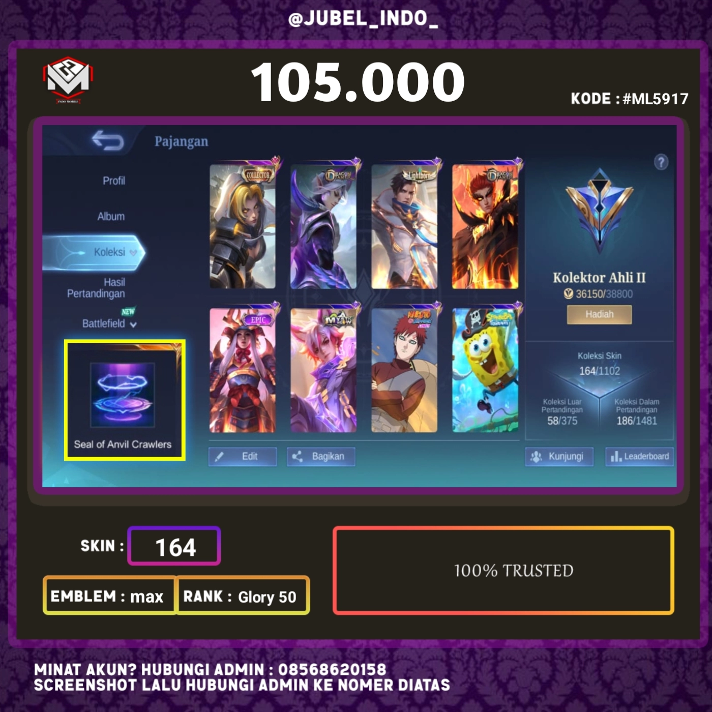 STOK ML #ML5917