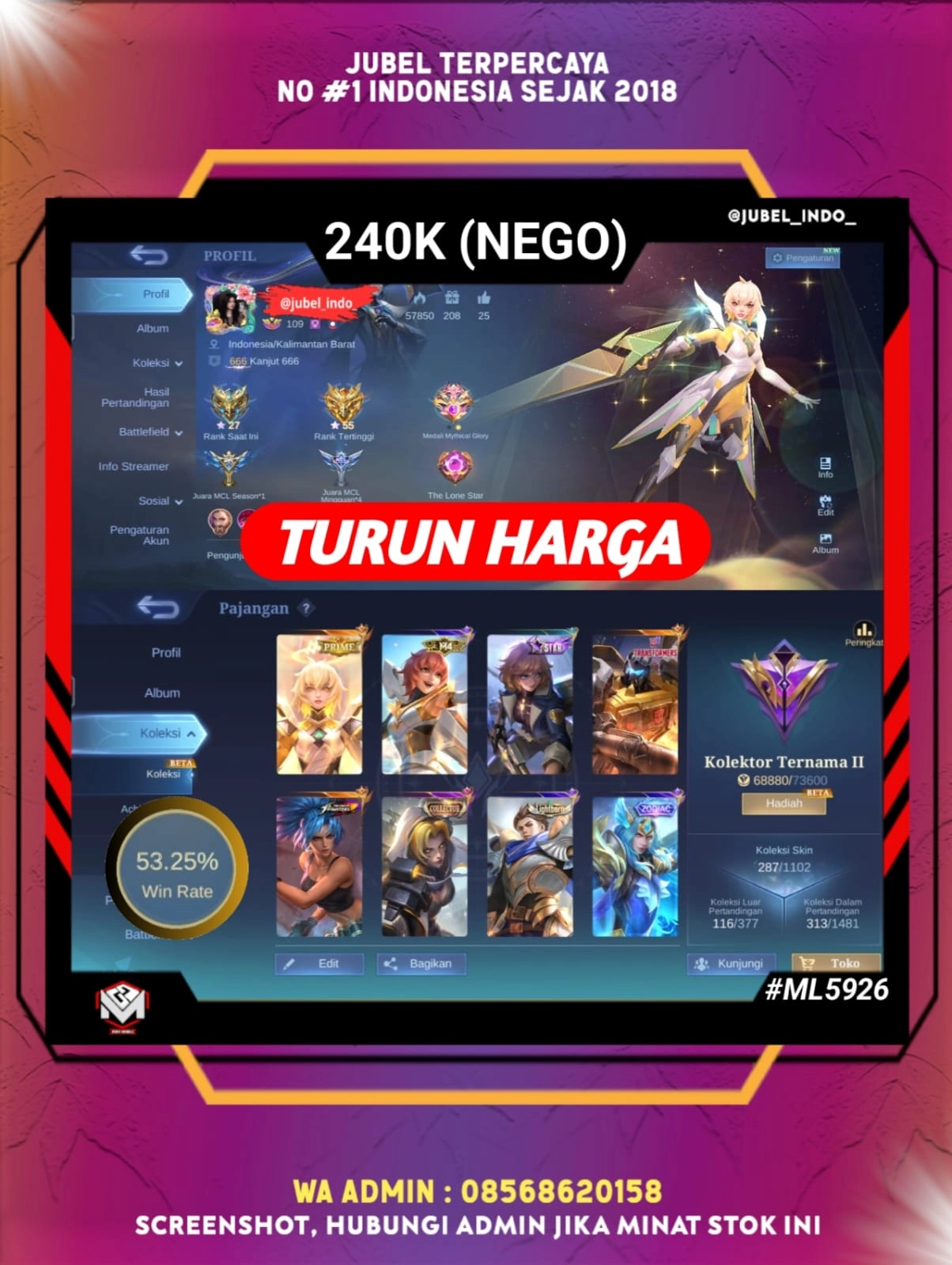 STOK ML #ML5926