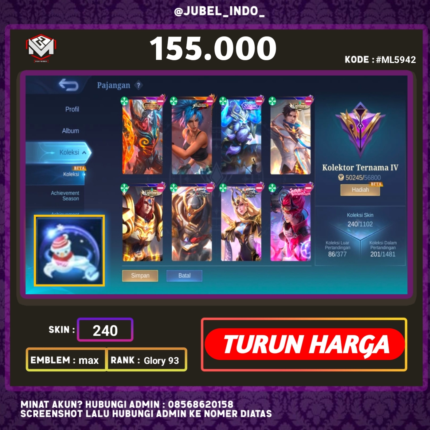 STOK ML #ML5942