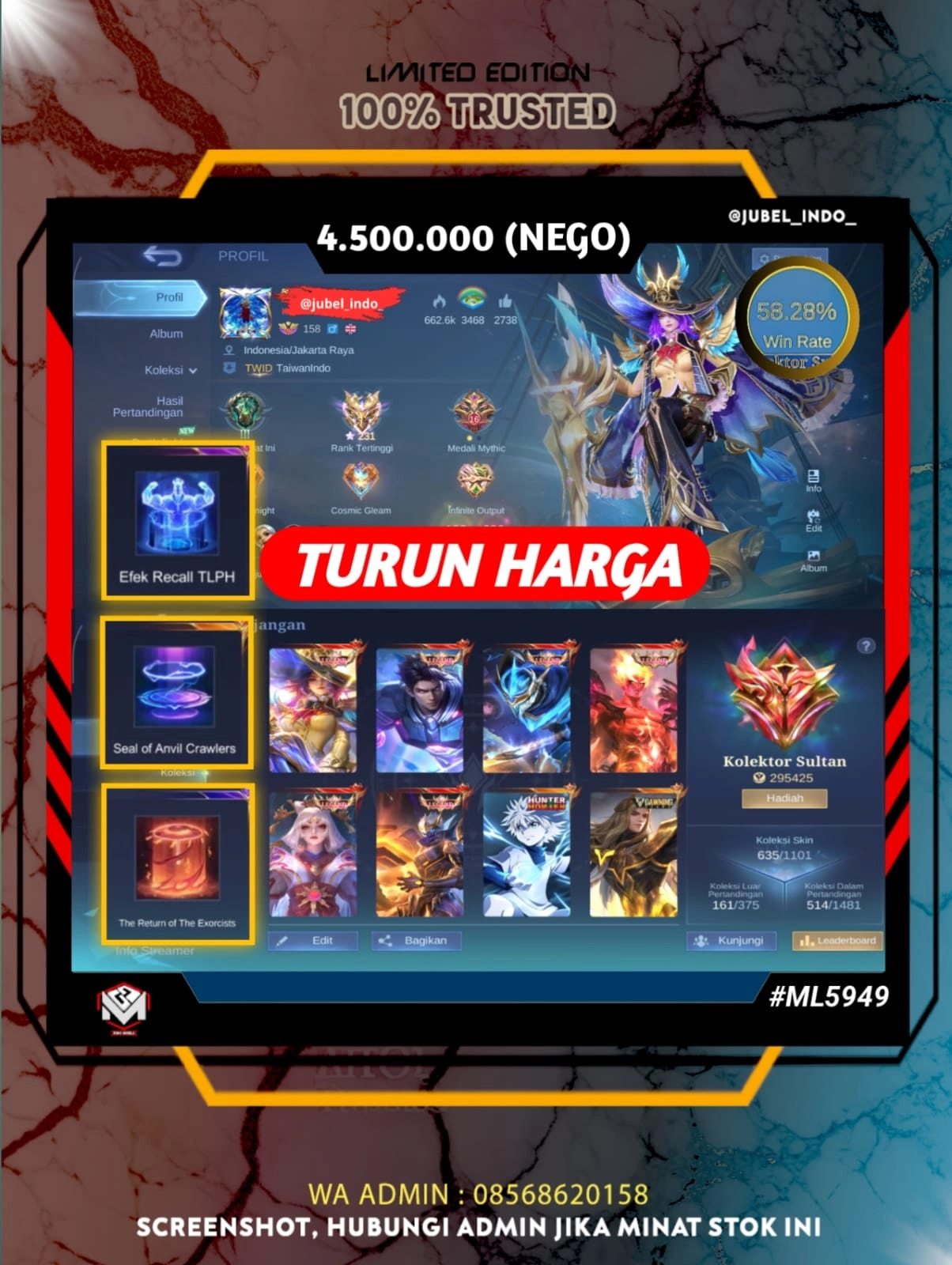 STOK ML #ML5949