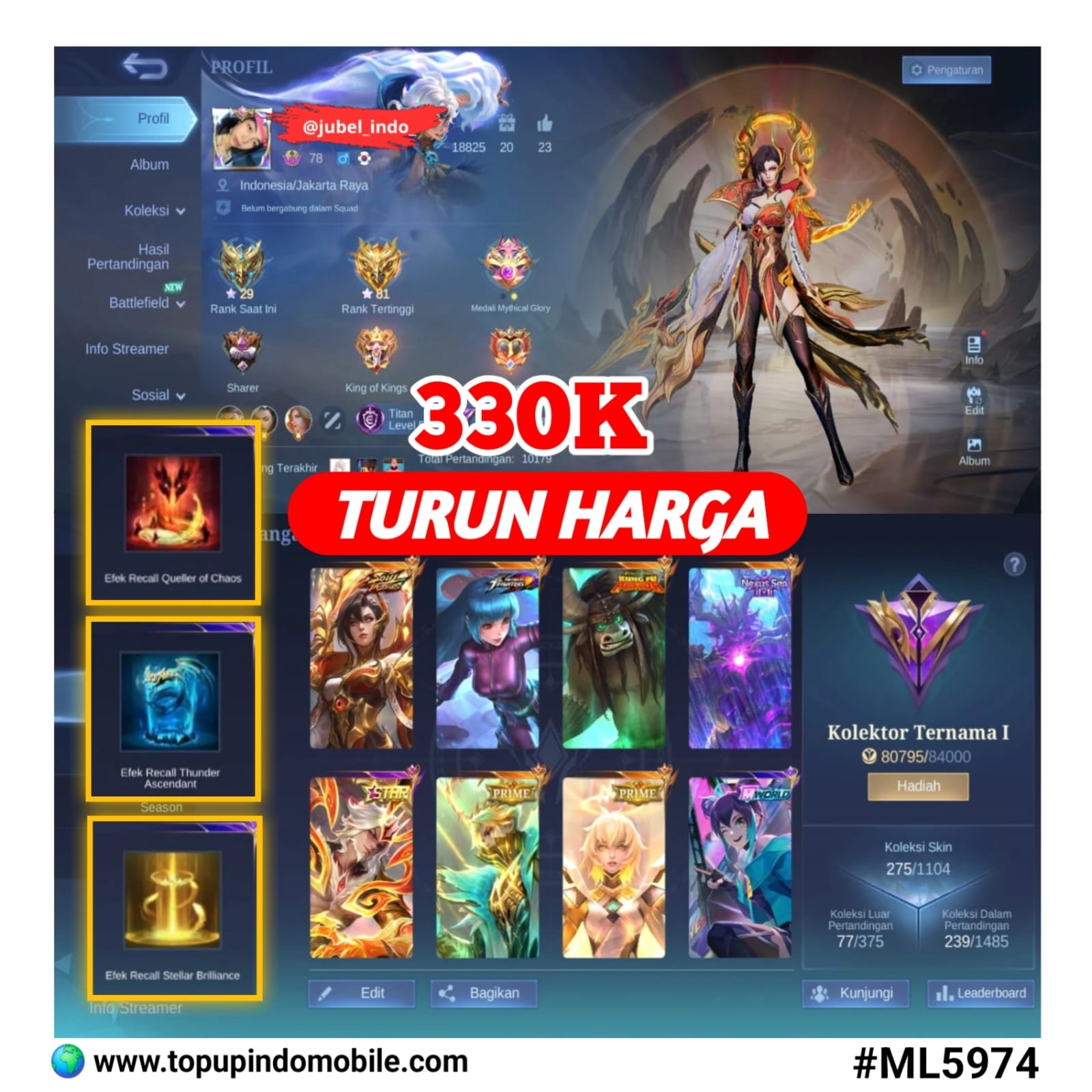STOK ML #ML5974