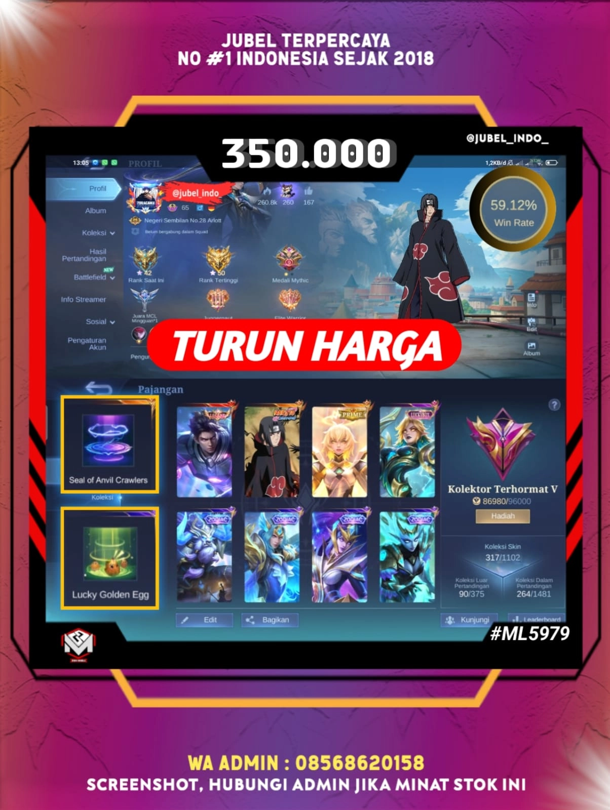 STOK ML #ML5979