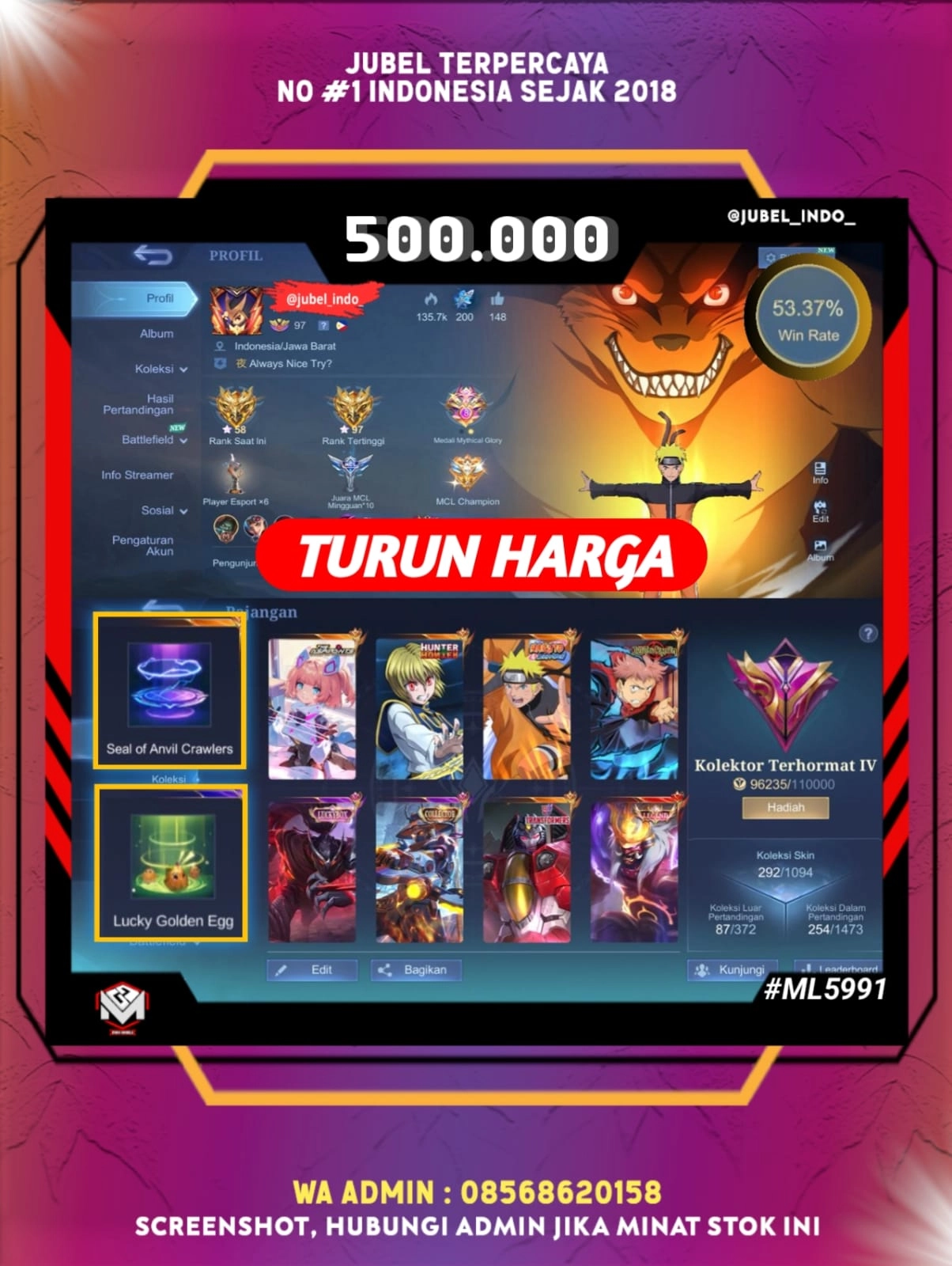 STOK ML #ML5991