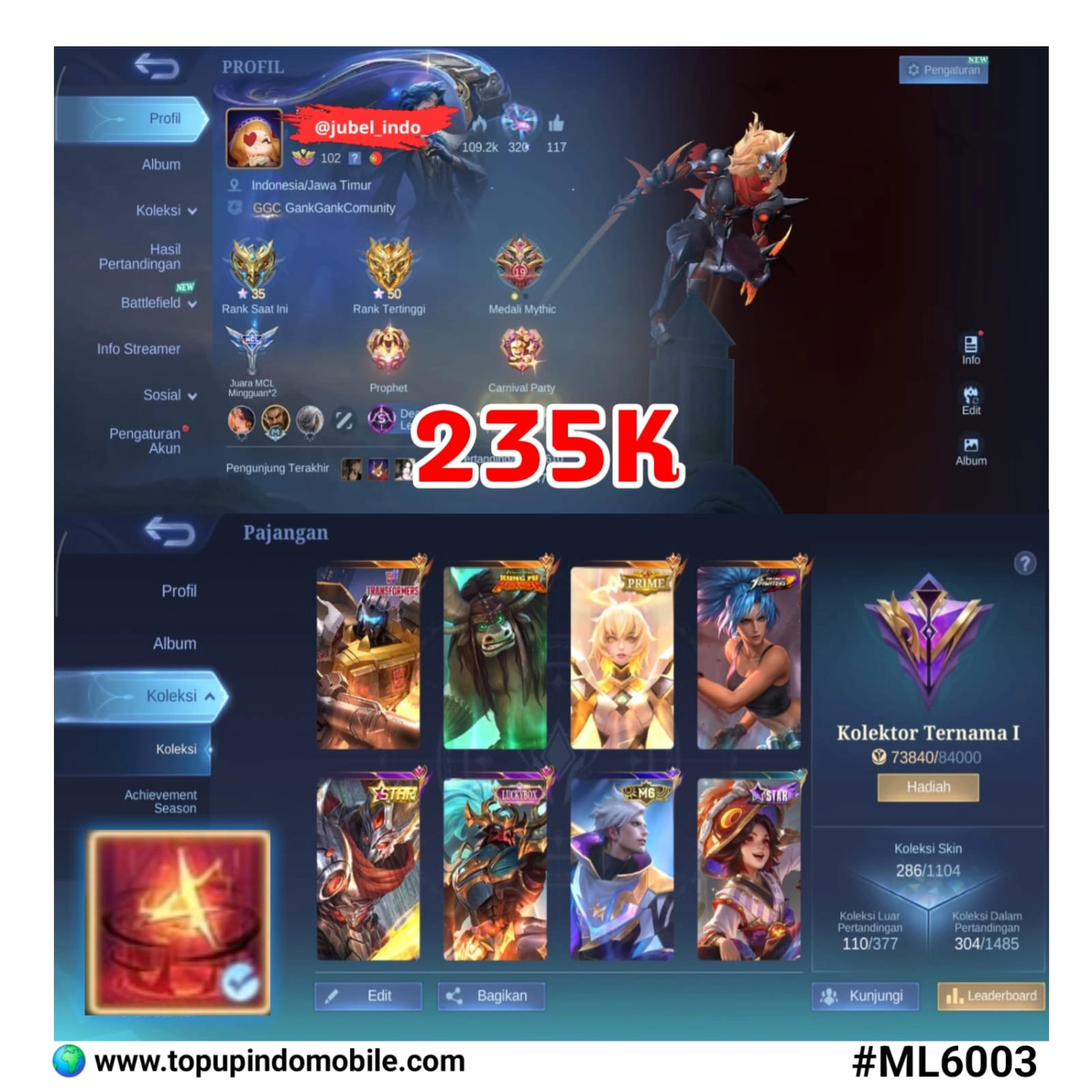 STOK ML #ML6003