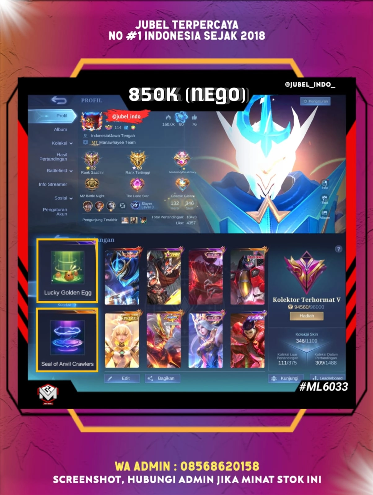 STOK ML #ML6033