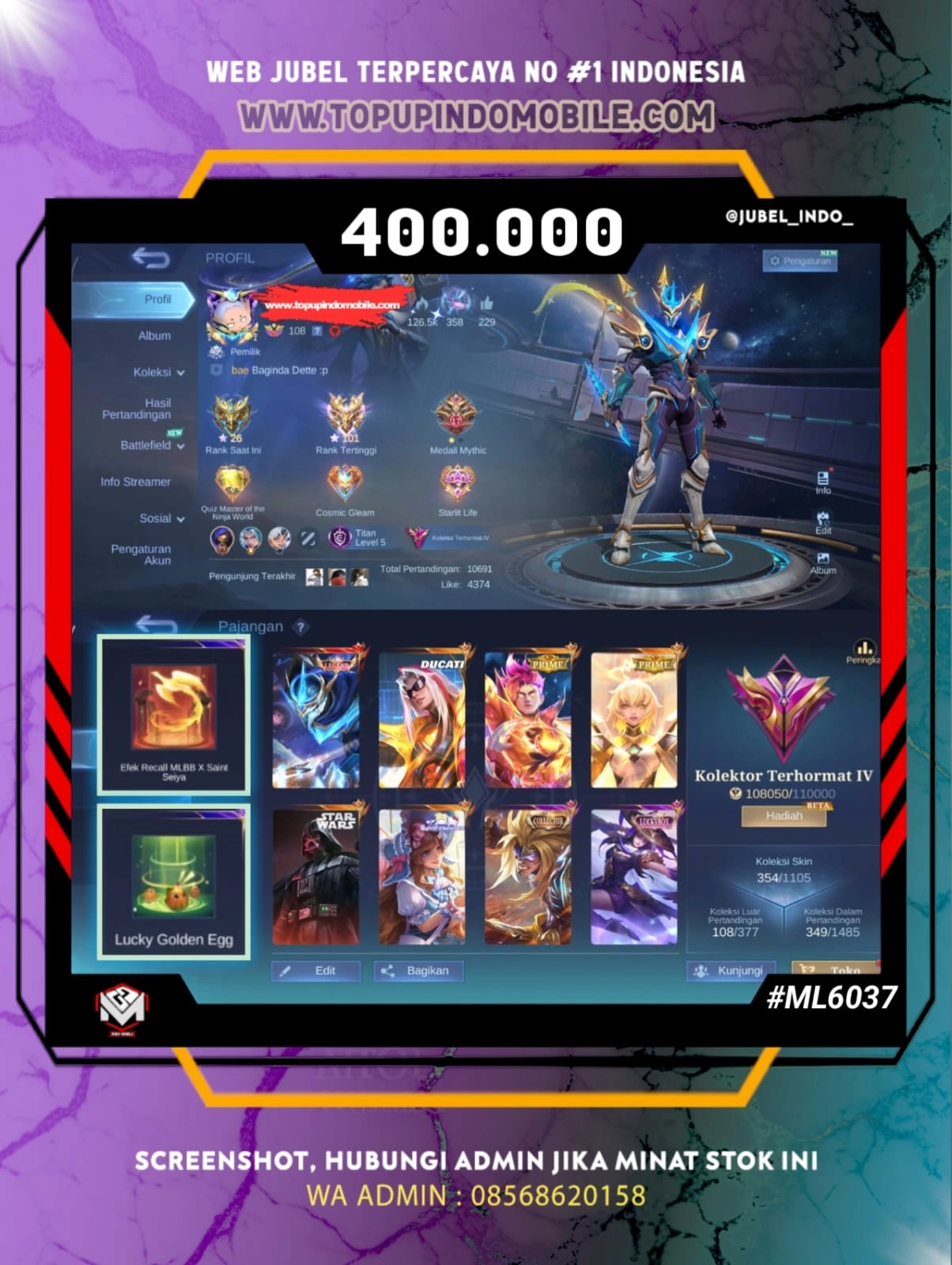 STOK ML #ML6037