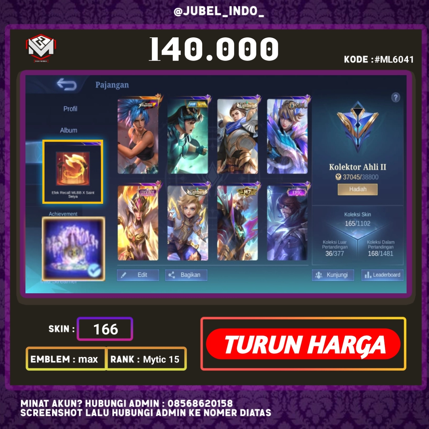 STOK ML #ML6041