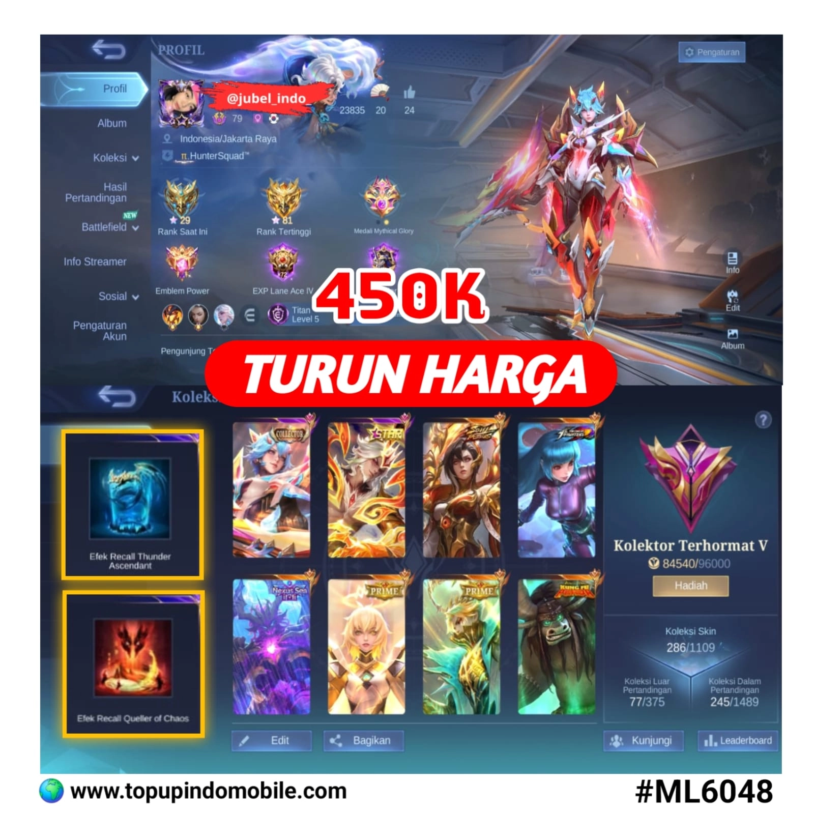STOK ML #ML6048