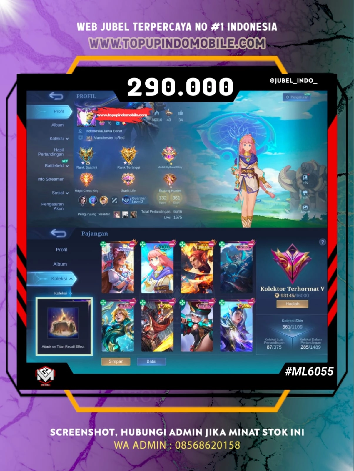 STOK ML #ML6055