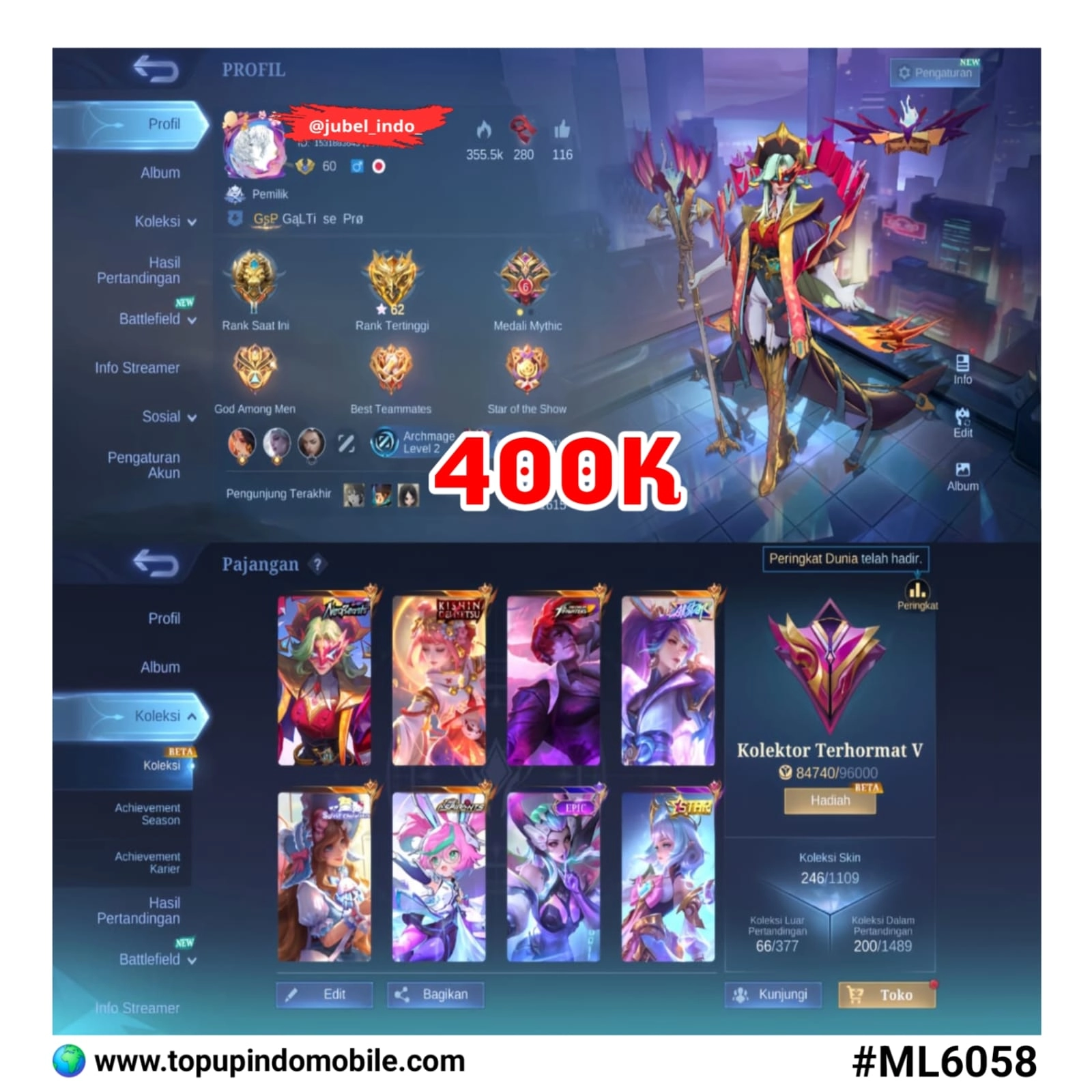 STOK ML #ML6058