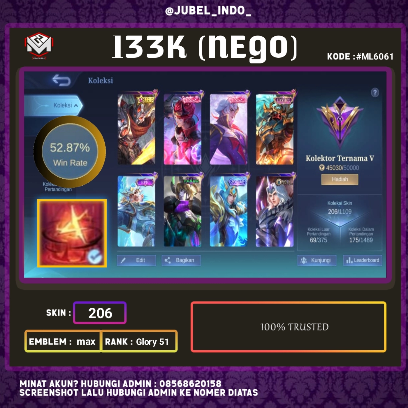 STOK ML #ML6061