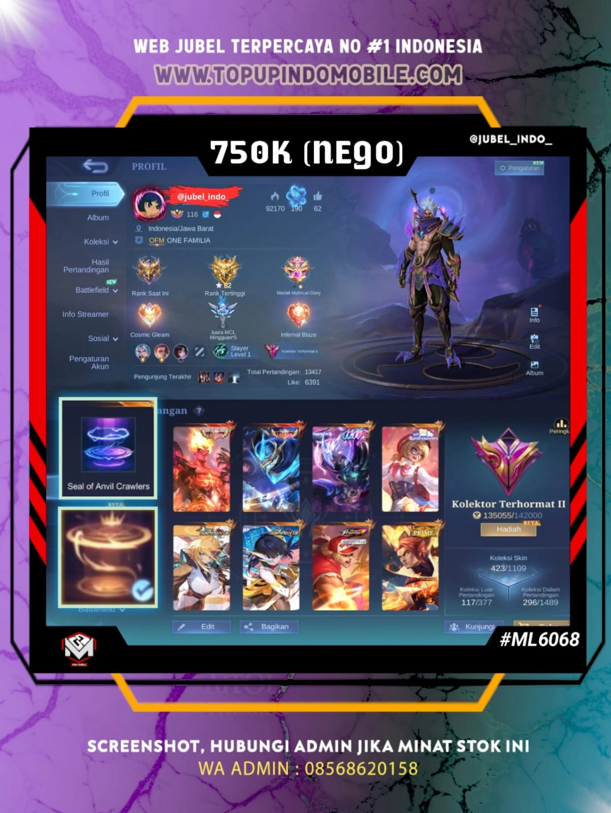 STOK ML #ML6068
