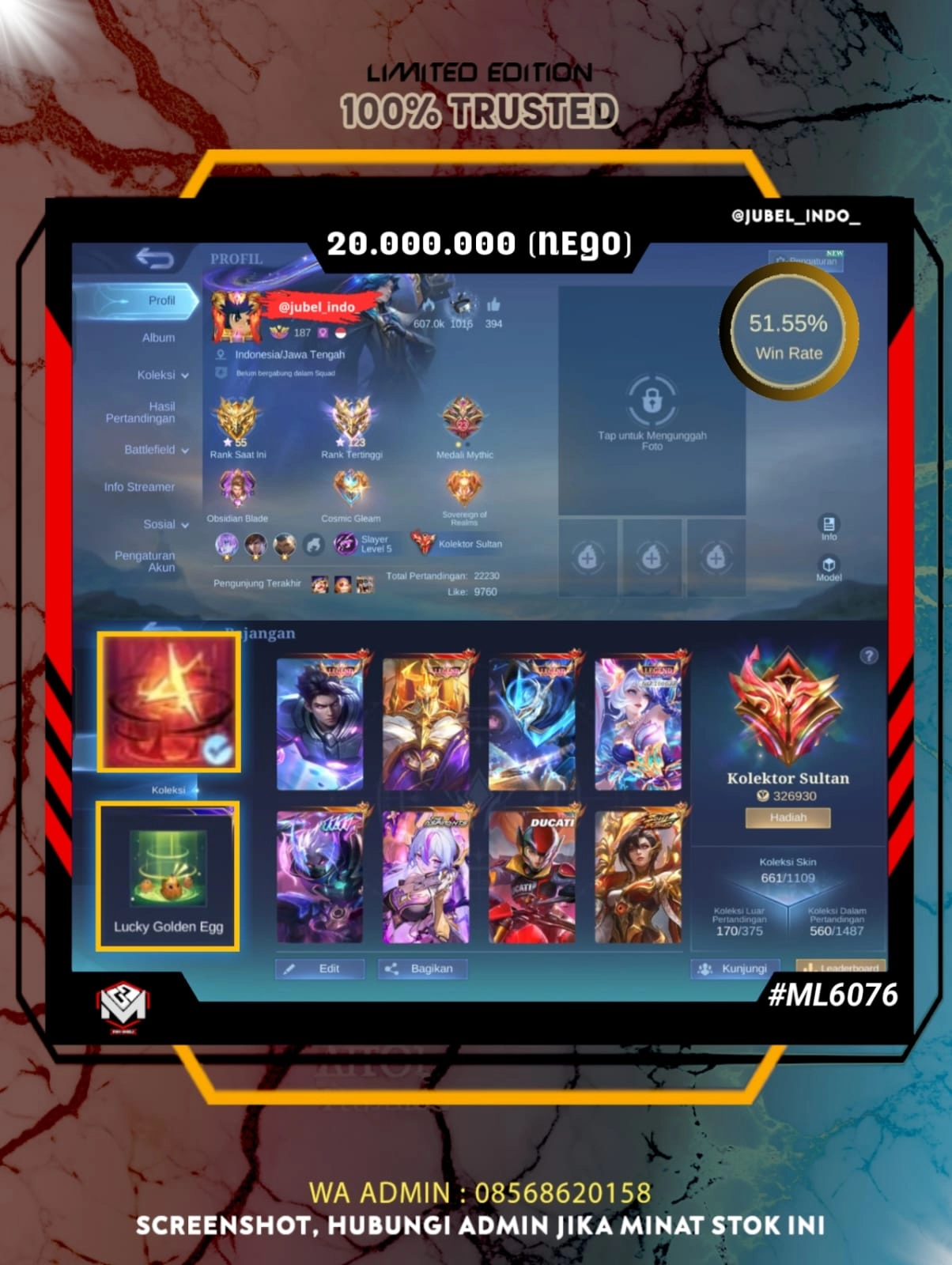 STOK ML #ML6076