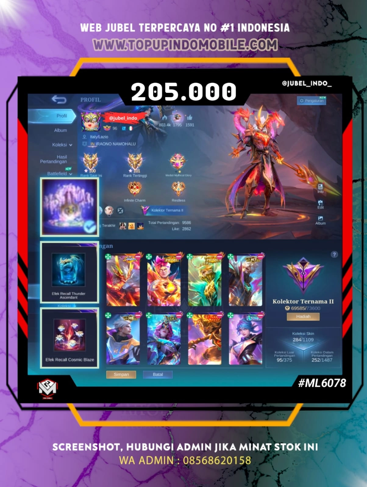 STOK ML #ML6078