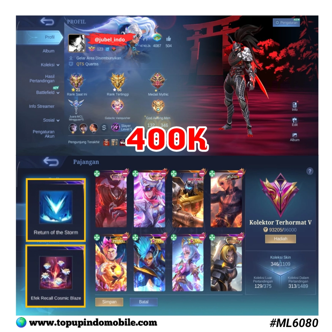 STOK ML #ML6080