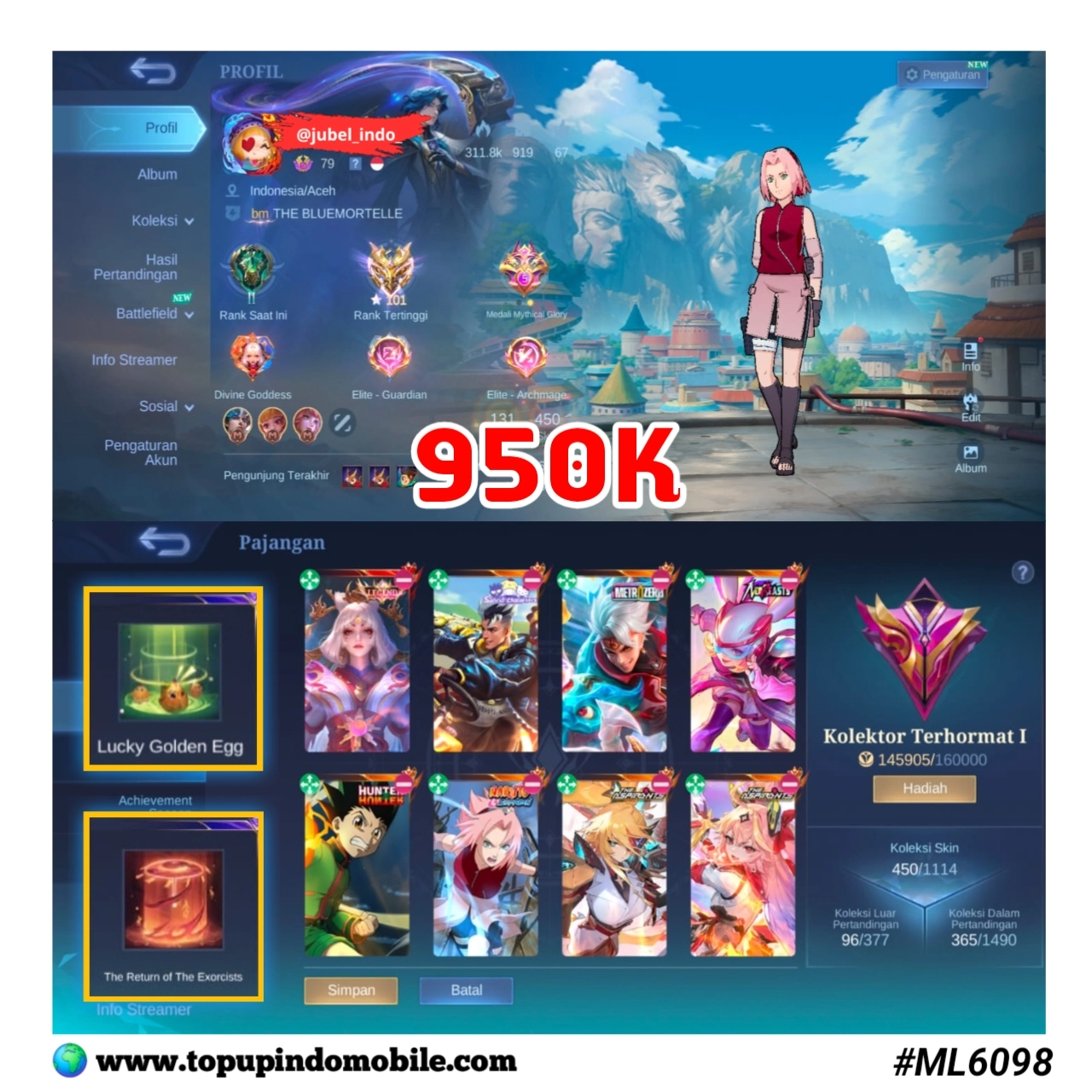 STOK ML #ML6098