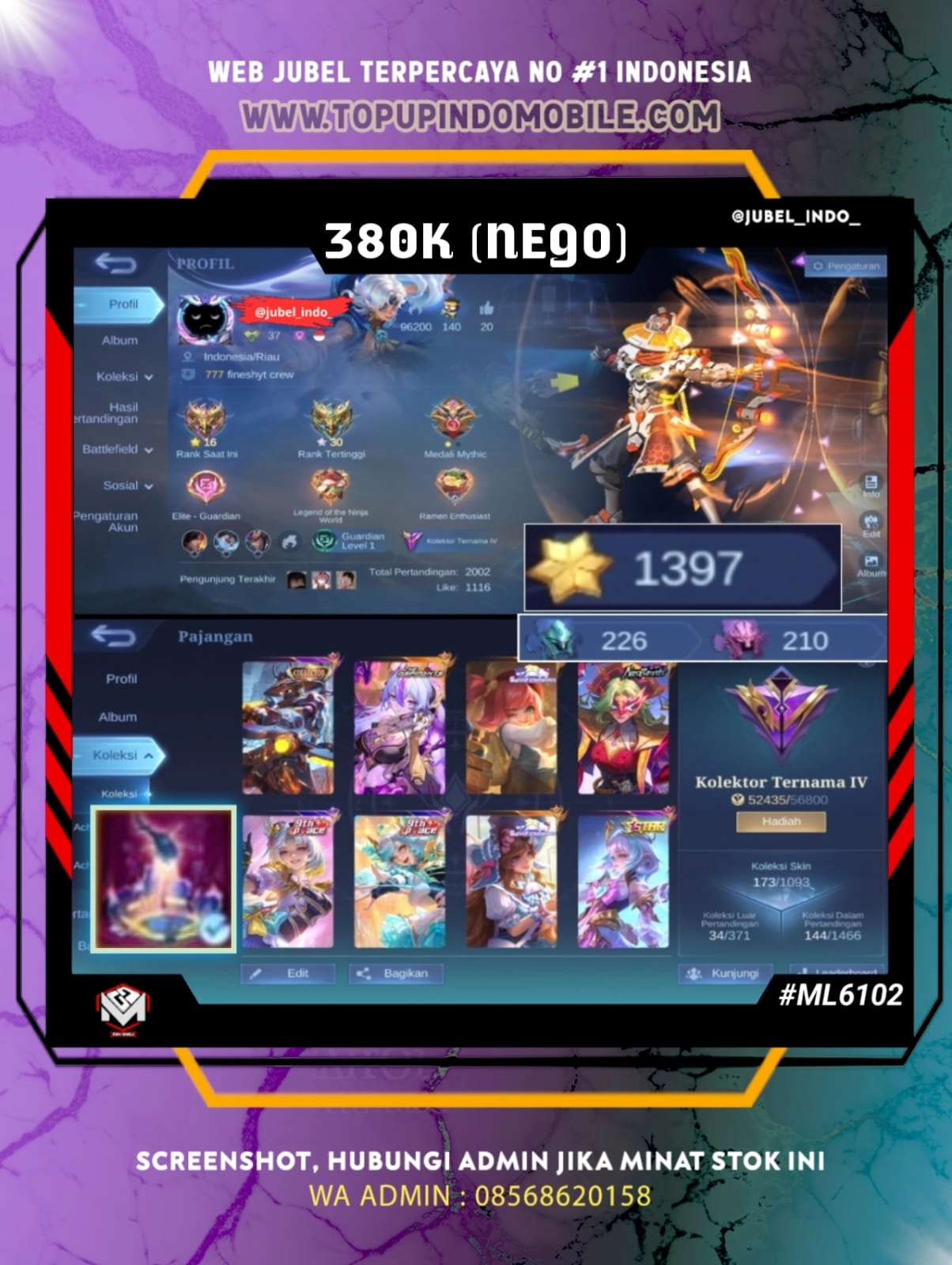 STOK ML #ML6102
