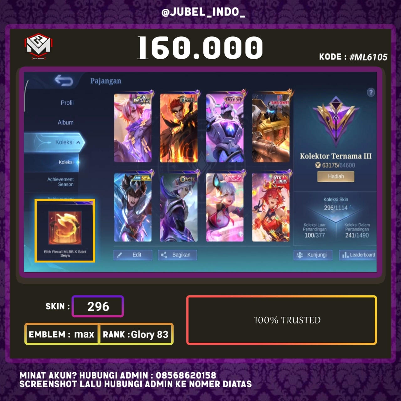 STOK ML #ML6105