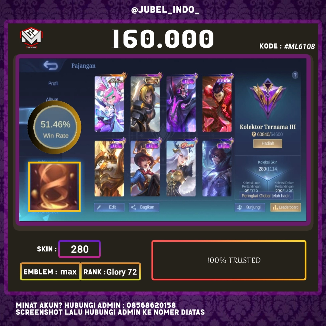 STOK ML #ML6108