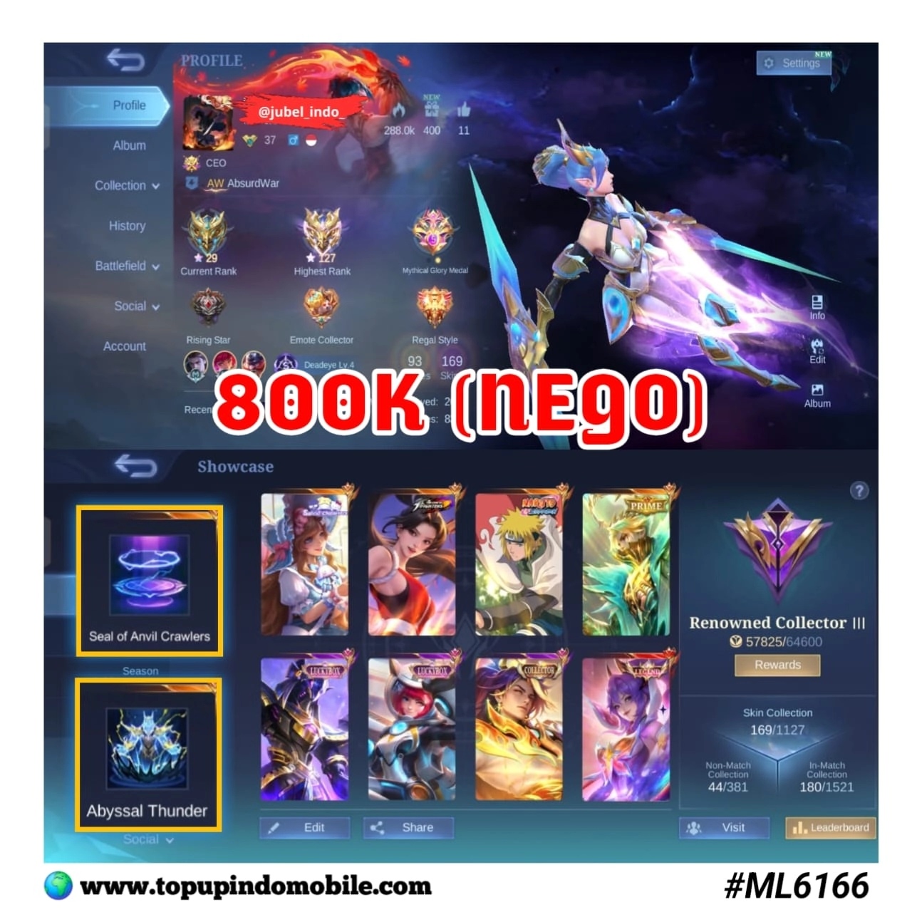 STOK ML #ML6166