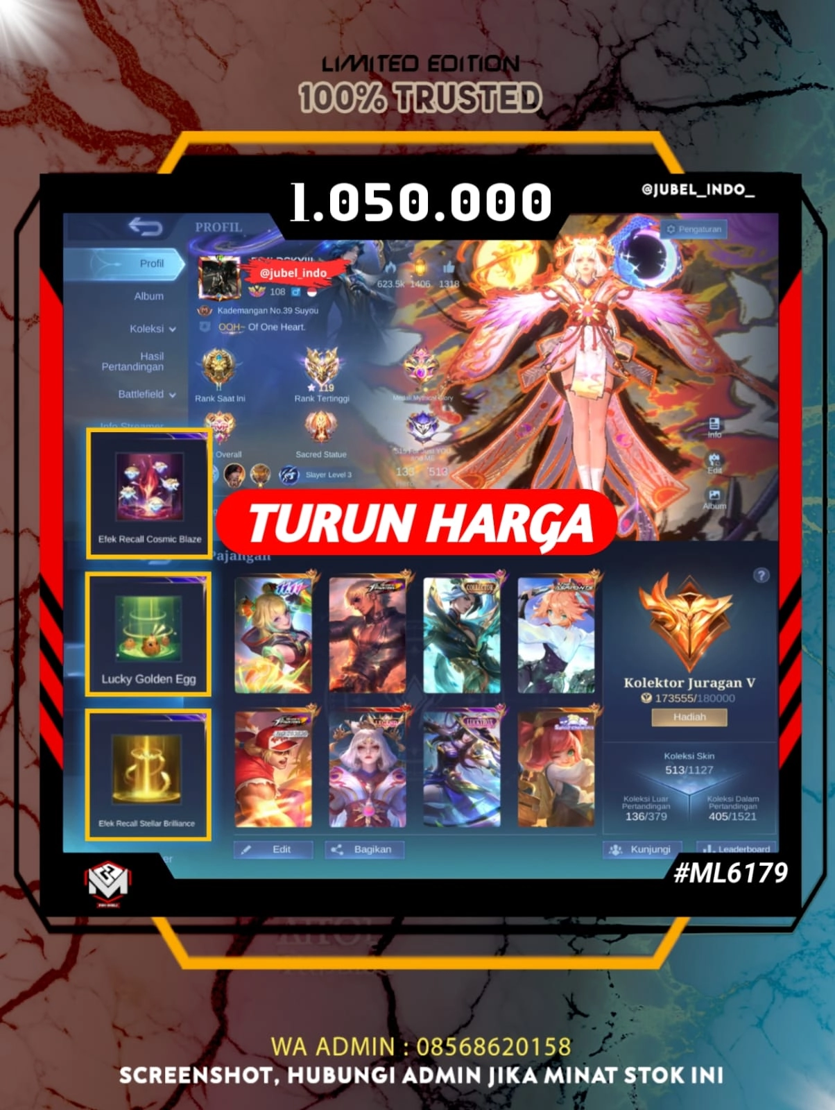 STOK ML #ML6179