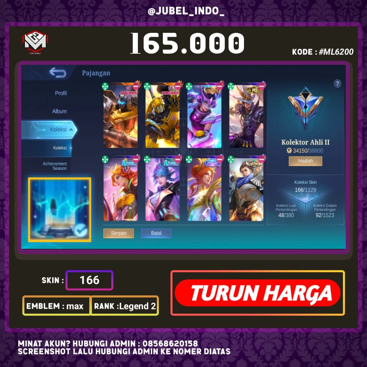 STOK ML #ML6200