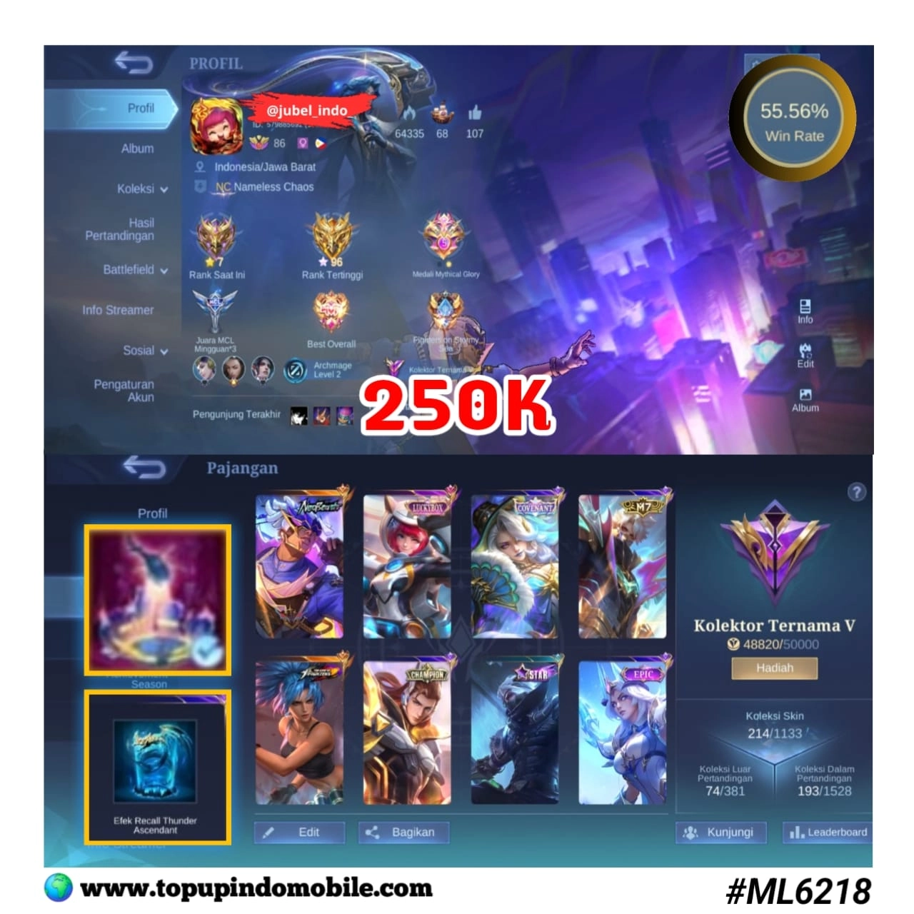 STOK ML #ML6218