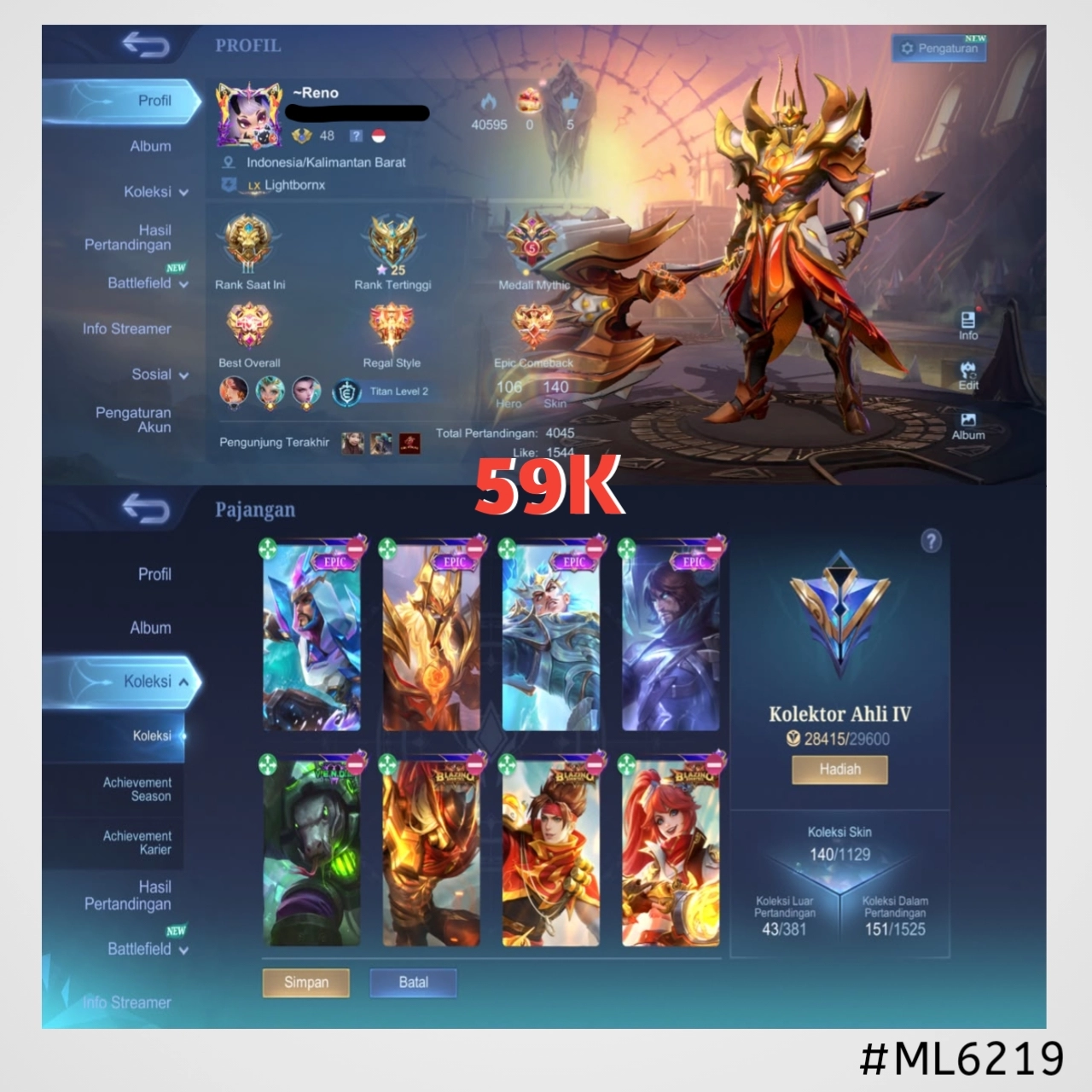 STOK ML #ML6219