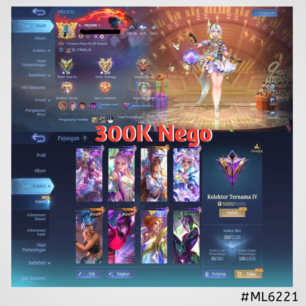 STOK ML #ML6221