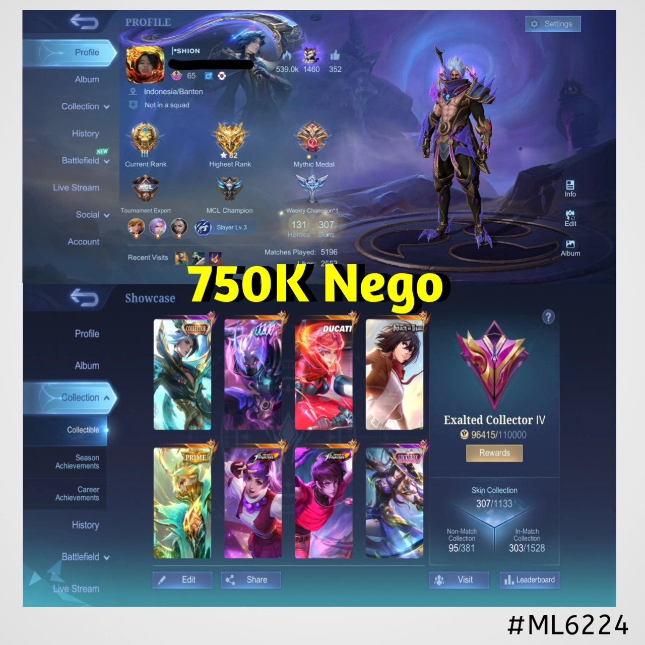 STOK ML #ML6224