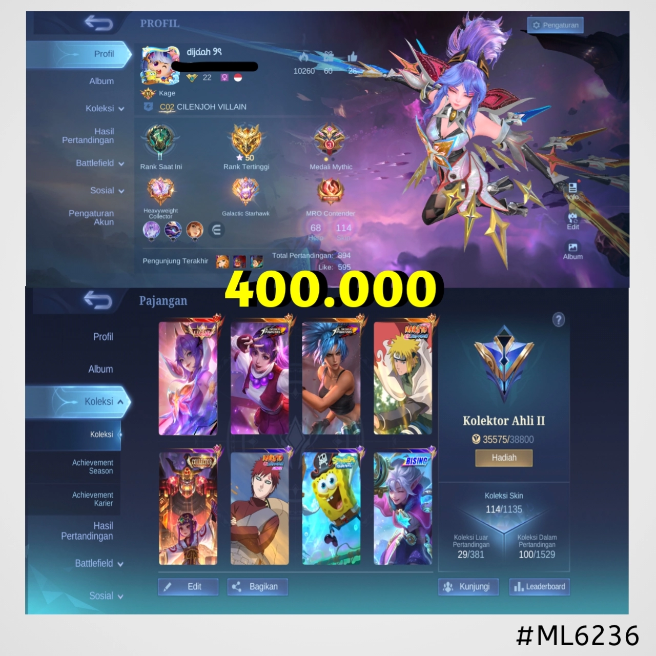 STOK ML #ML6236
