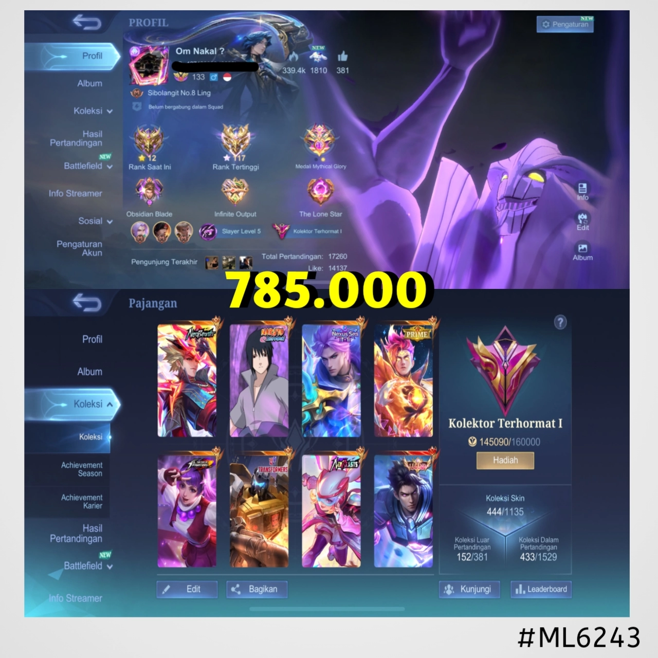 STOK ML #ML6243