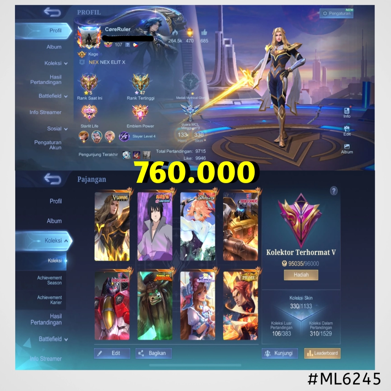 STOK ML #ML6245