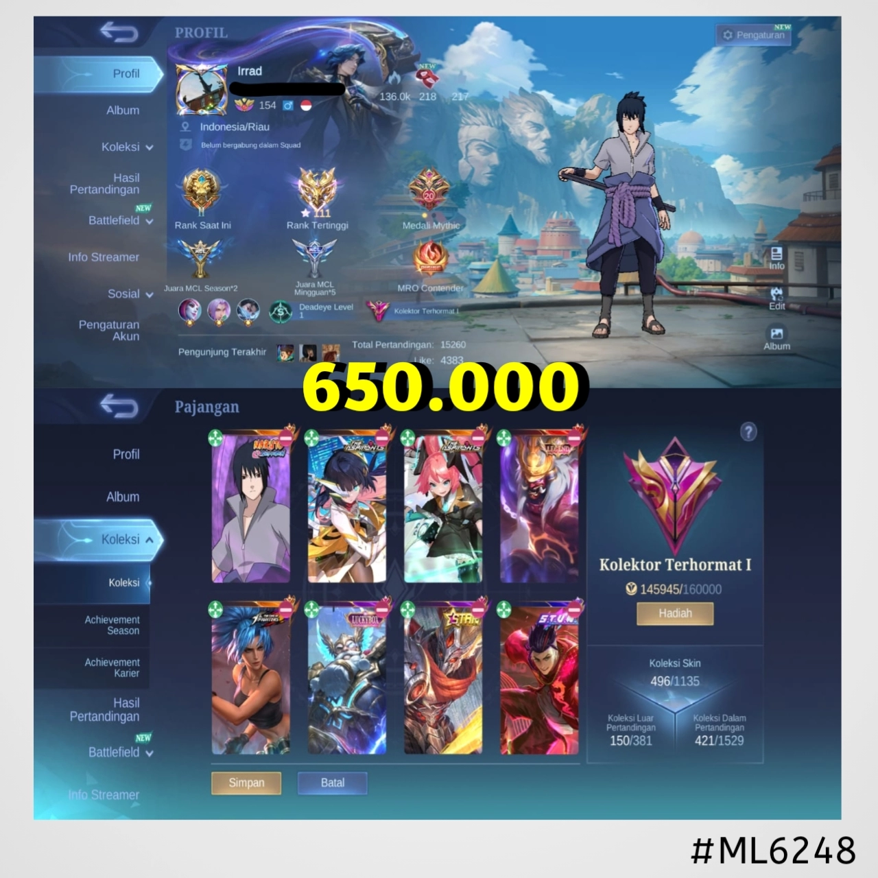 STOK ML #ML6248
