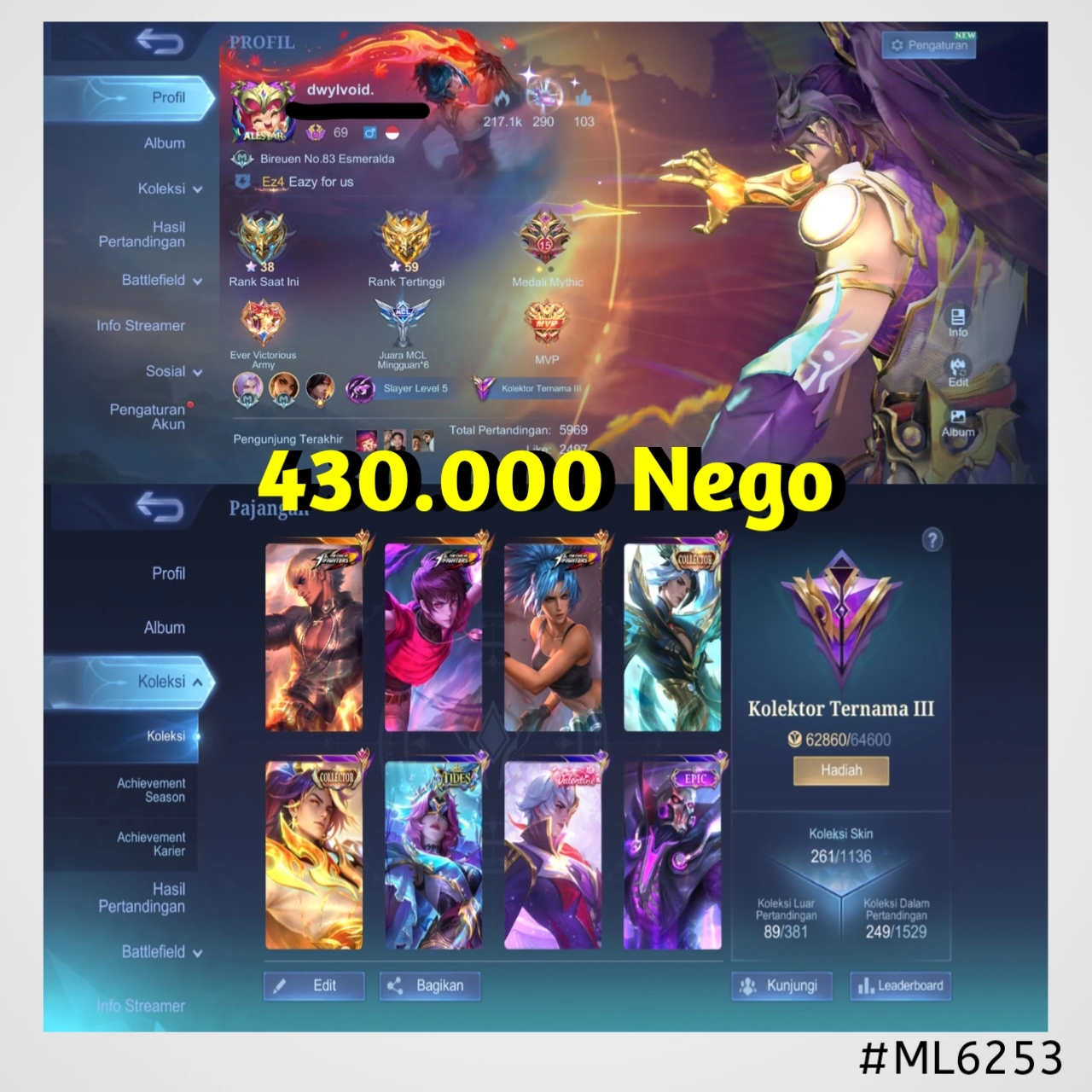 STOK ML #ML6253