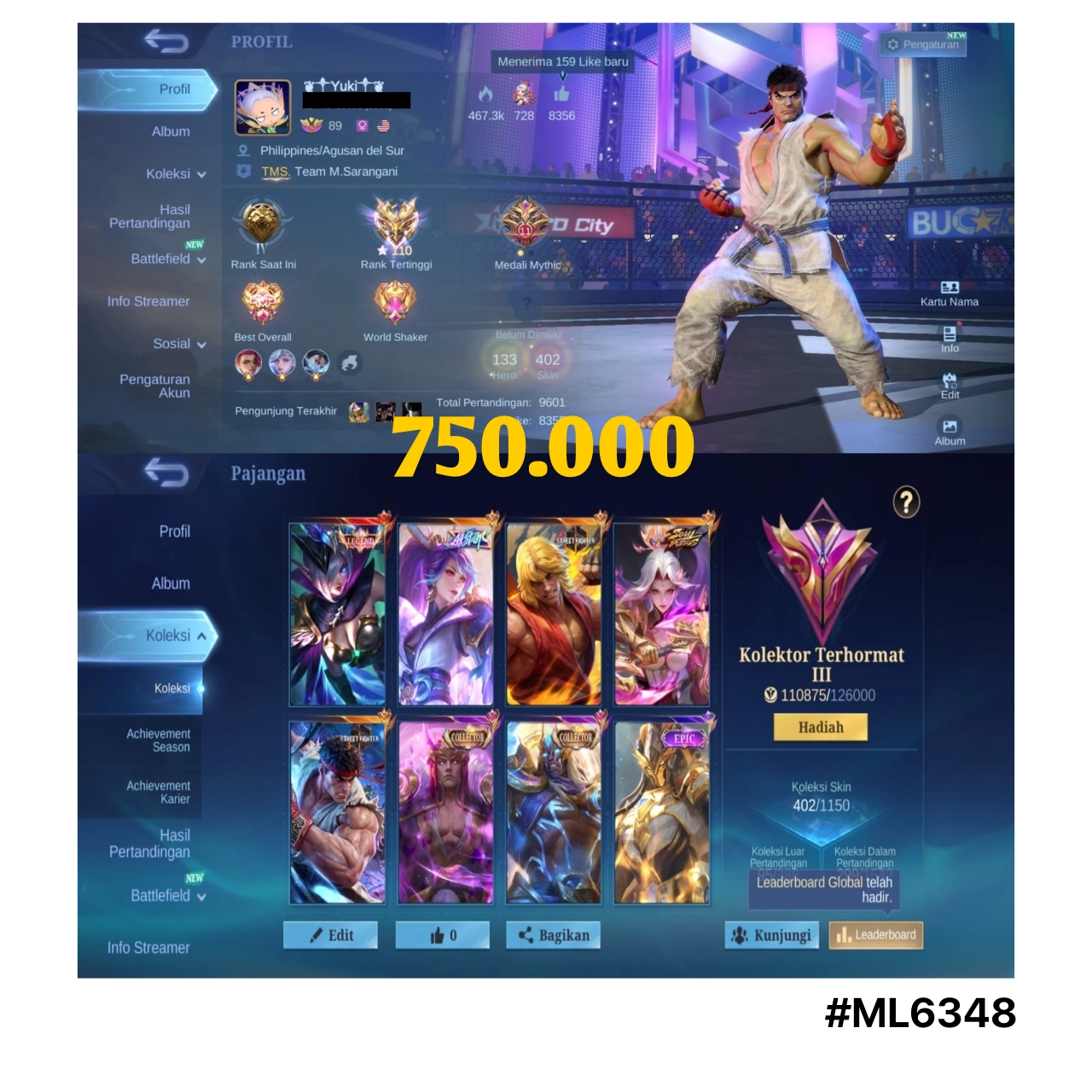 STOK ML #ML6348