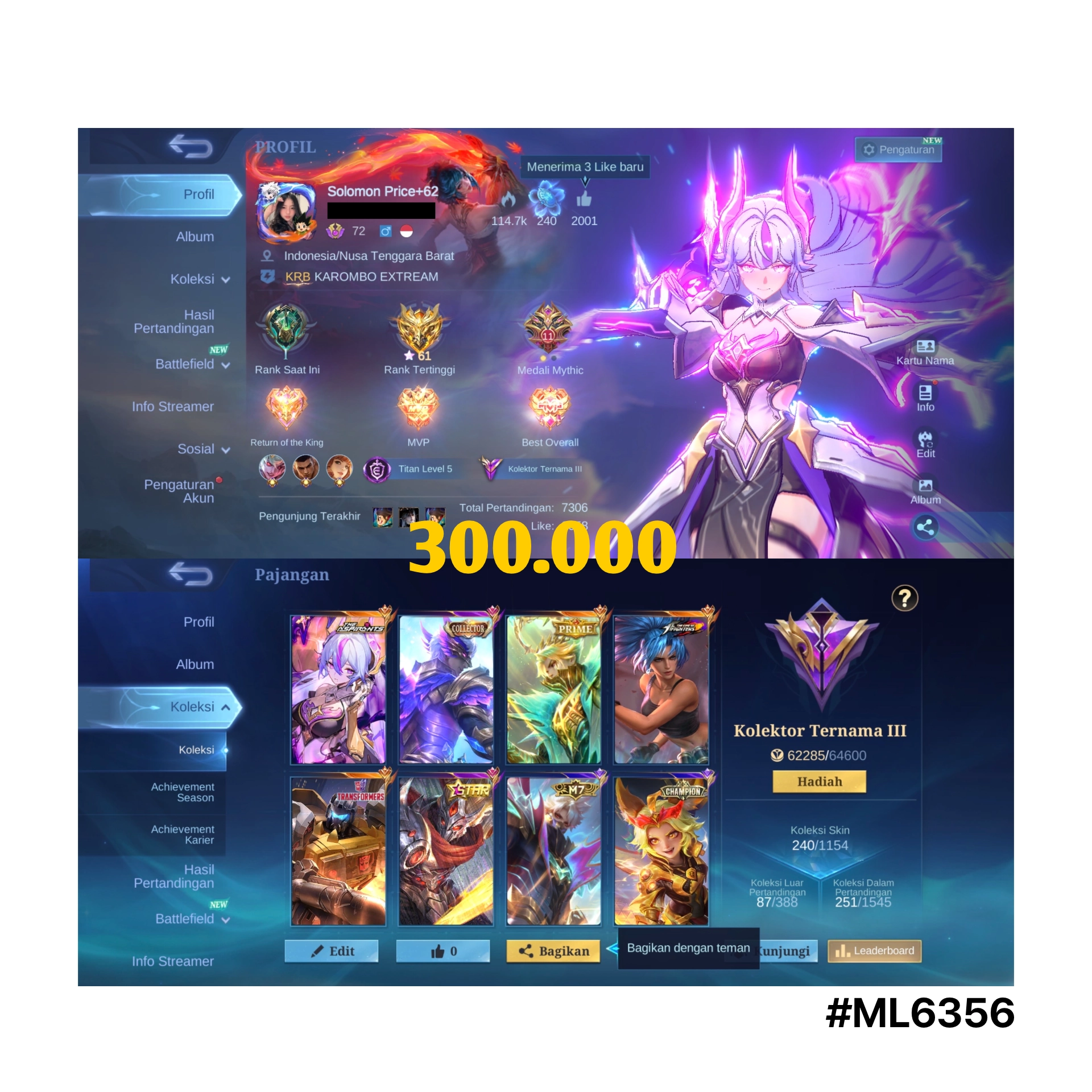 STOK ML #ML6356
