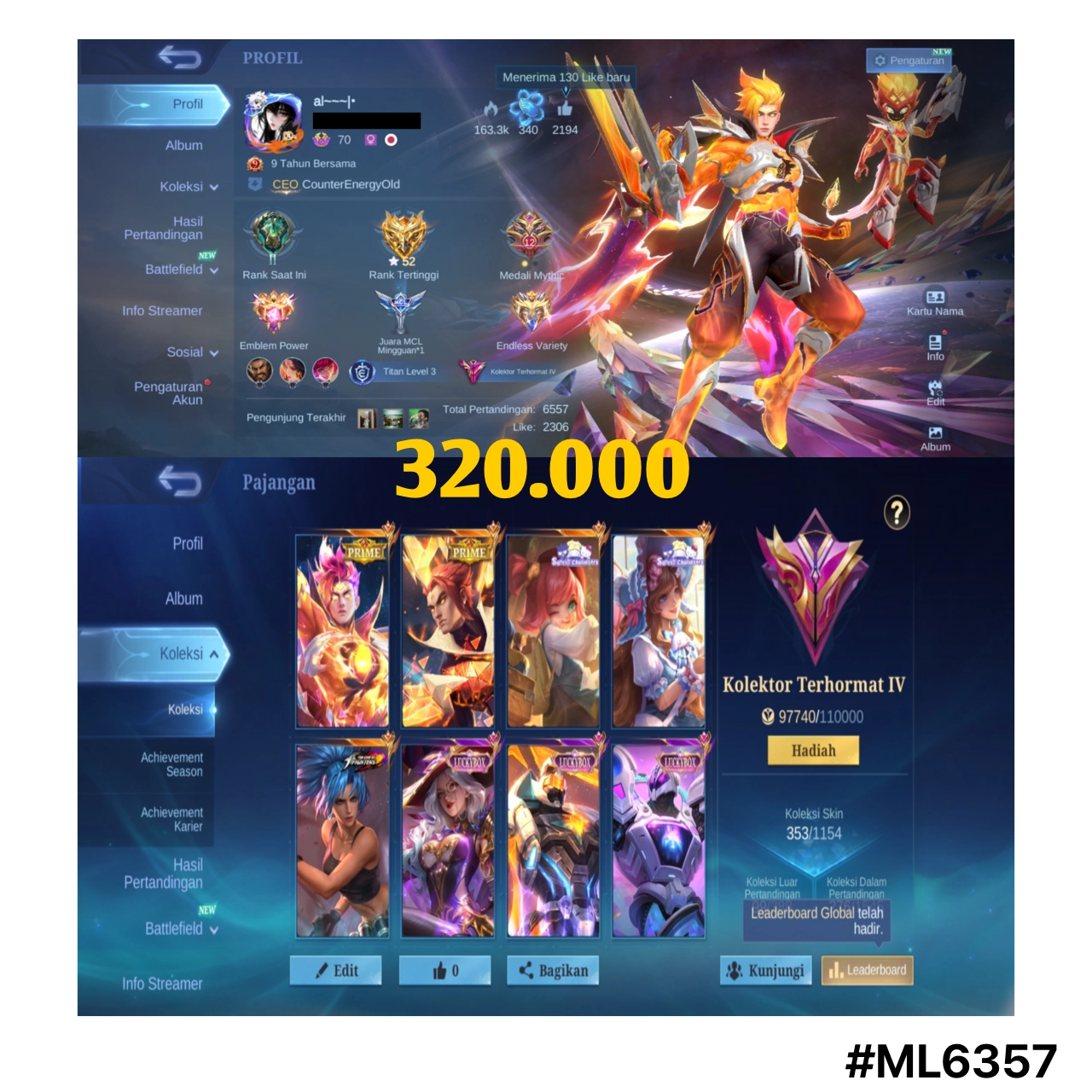 STOK ML #ML6357