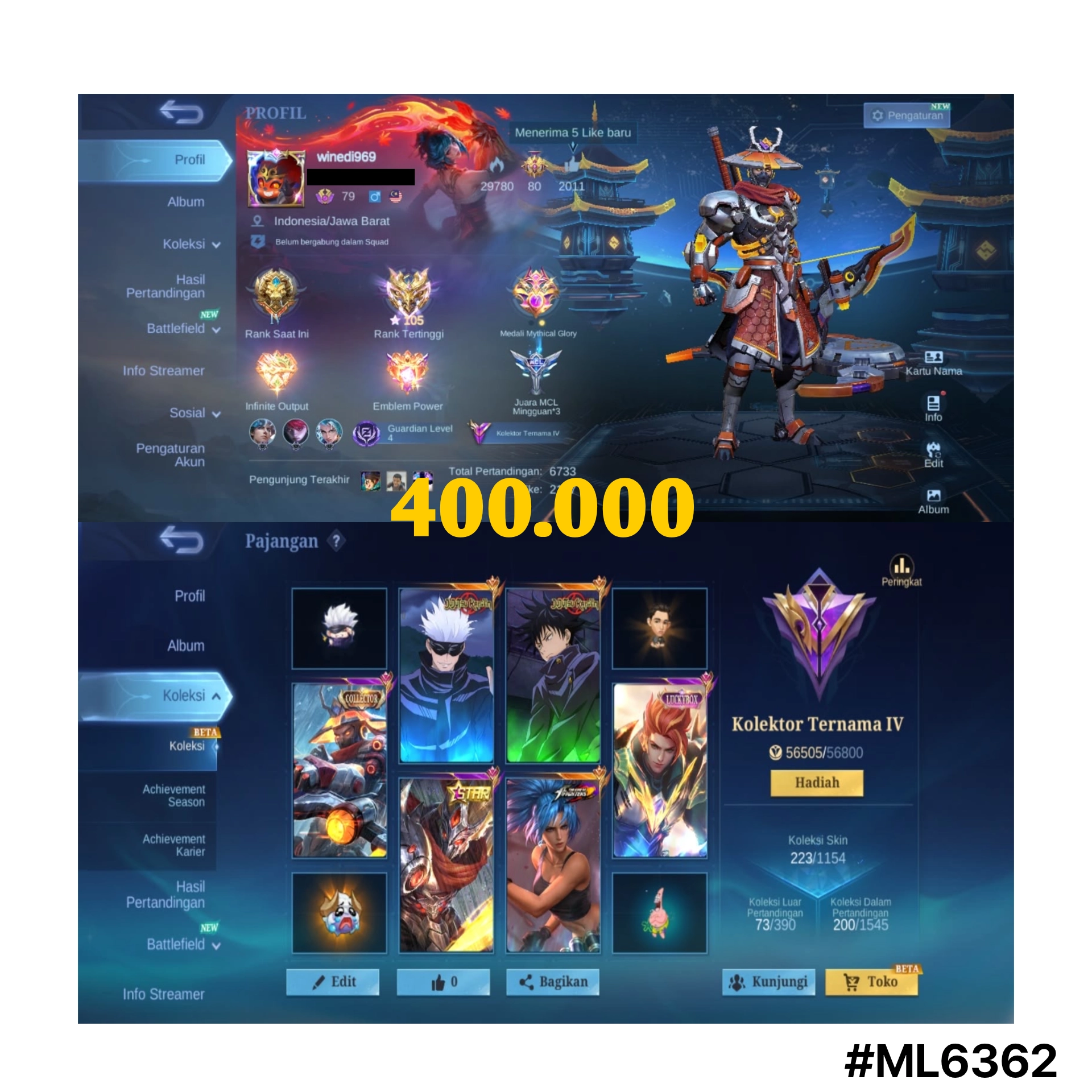 STOK ML #ML6362