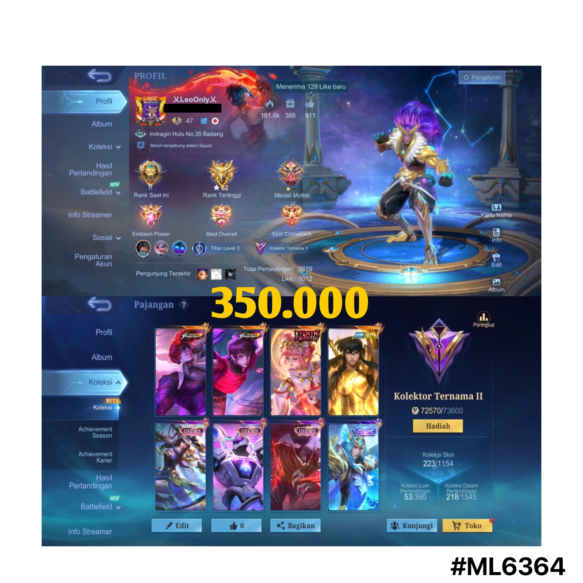 STOK ML #ML6364