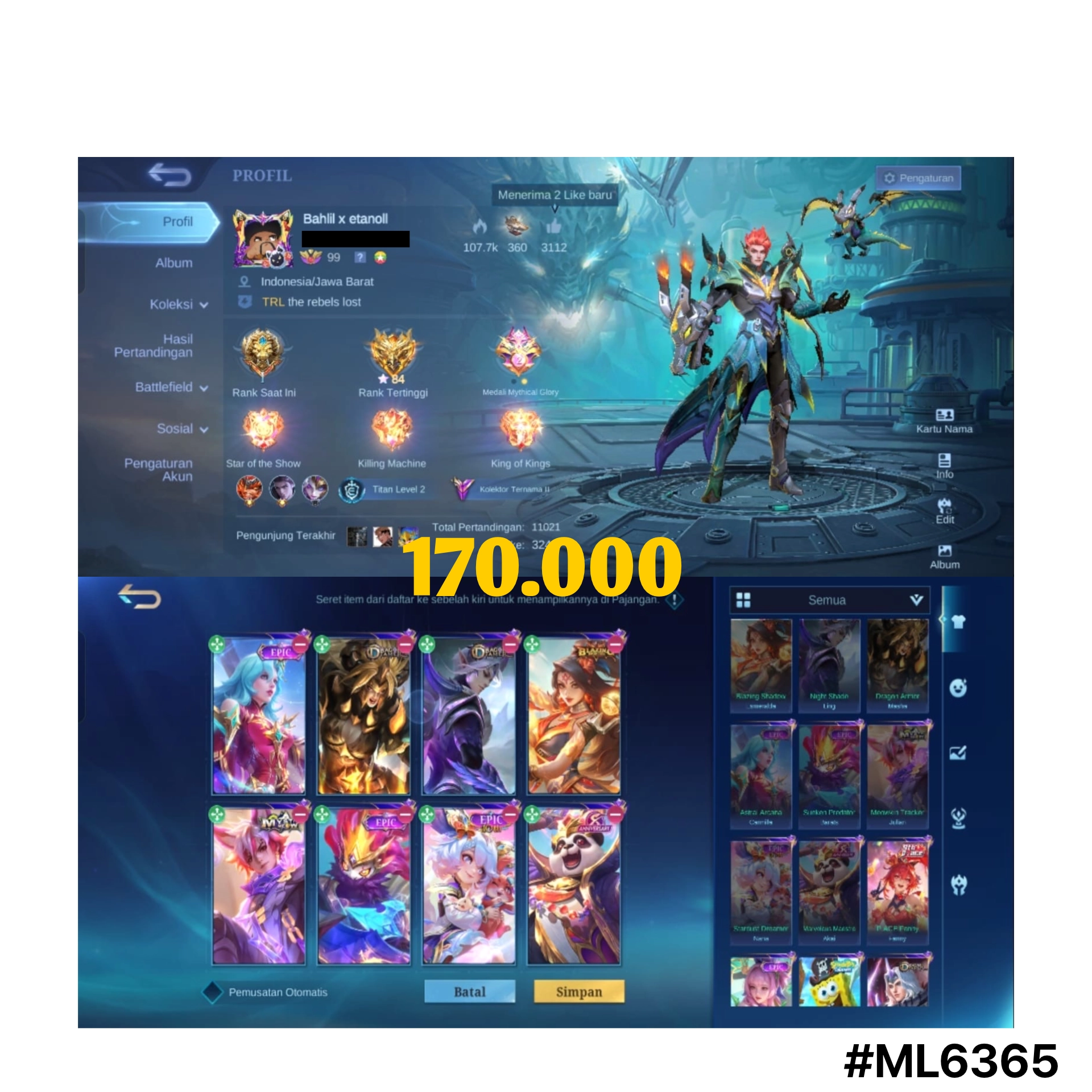 STOK ML #ML6365