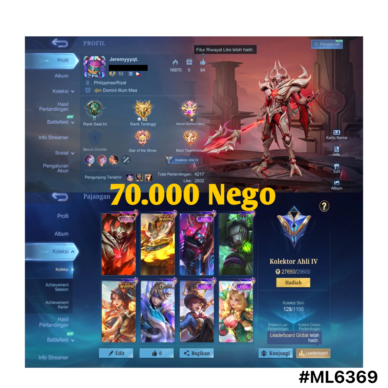 STOK ML #ML6369