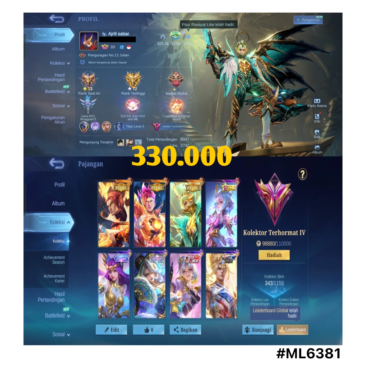 STOK ML #ML6381